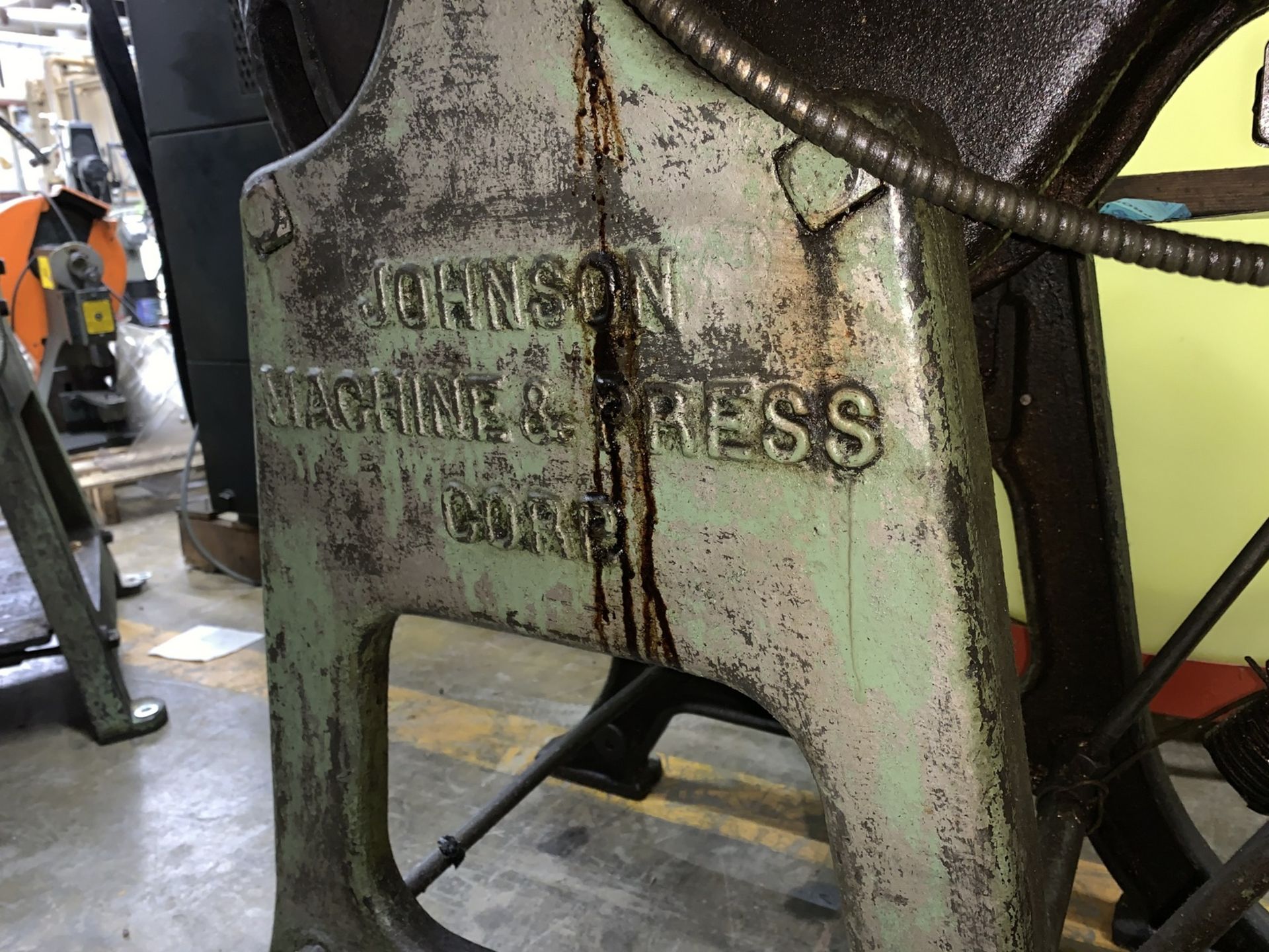 Johnson Machine & Press Corp. OBI Parts Press, Flywheel - Image 6 of 6
