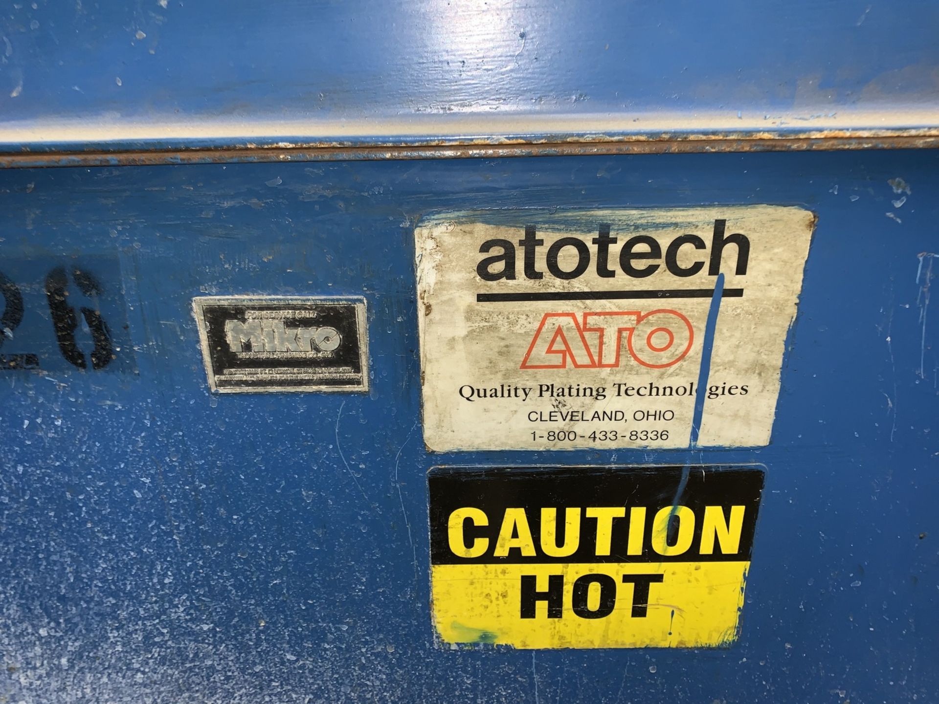 Atotech Parts Spinner / Dryer with 29" Diameter x 22-1/2" Deep Basket - Image 7 of 7