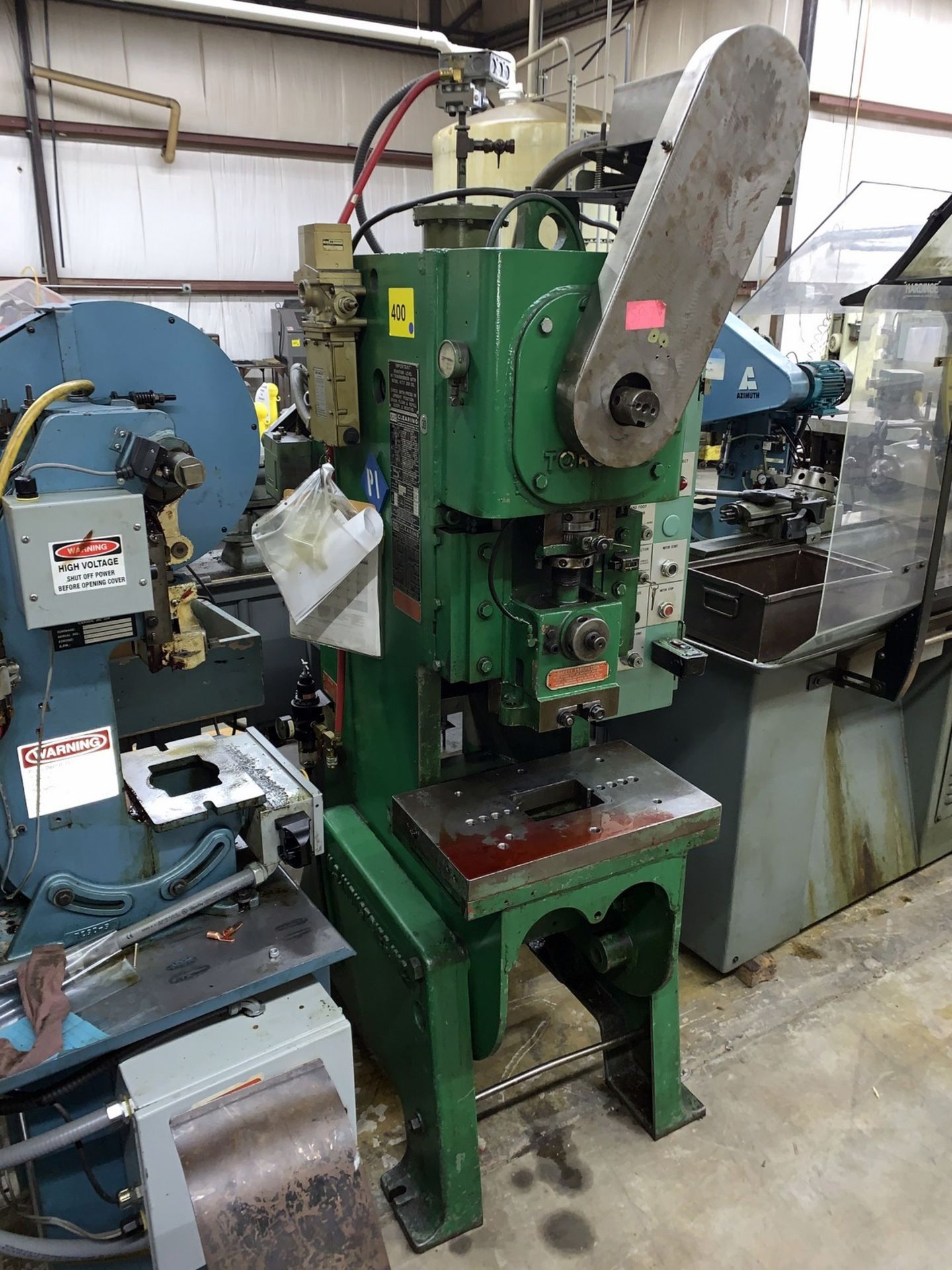 USI Clearing 22-Ton Capacity Press, 110 to 140 Strokes per Minute, 2" Stroke of Slide, 9-1/4" Shut - Image 4 of 8