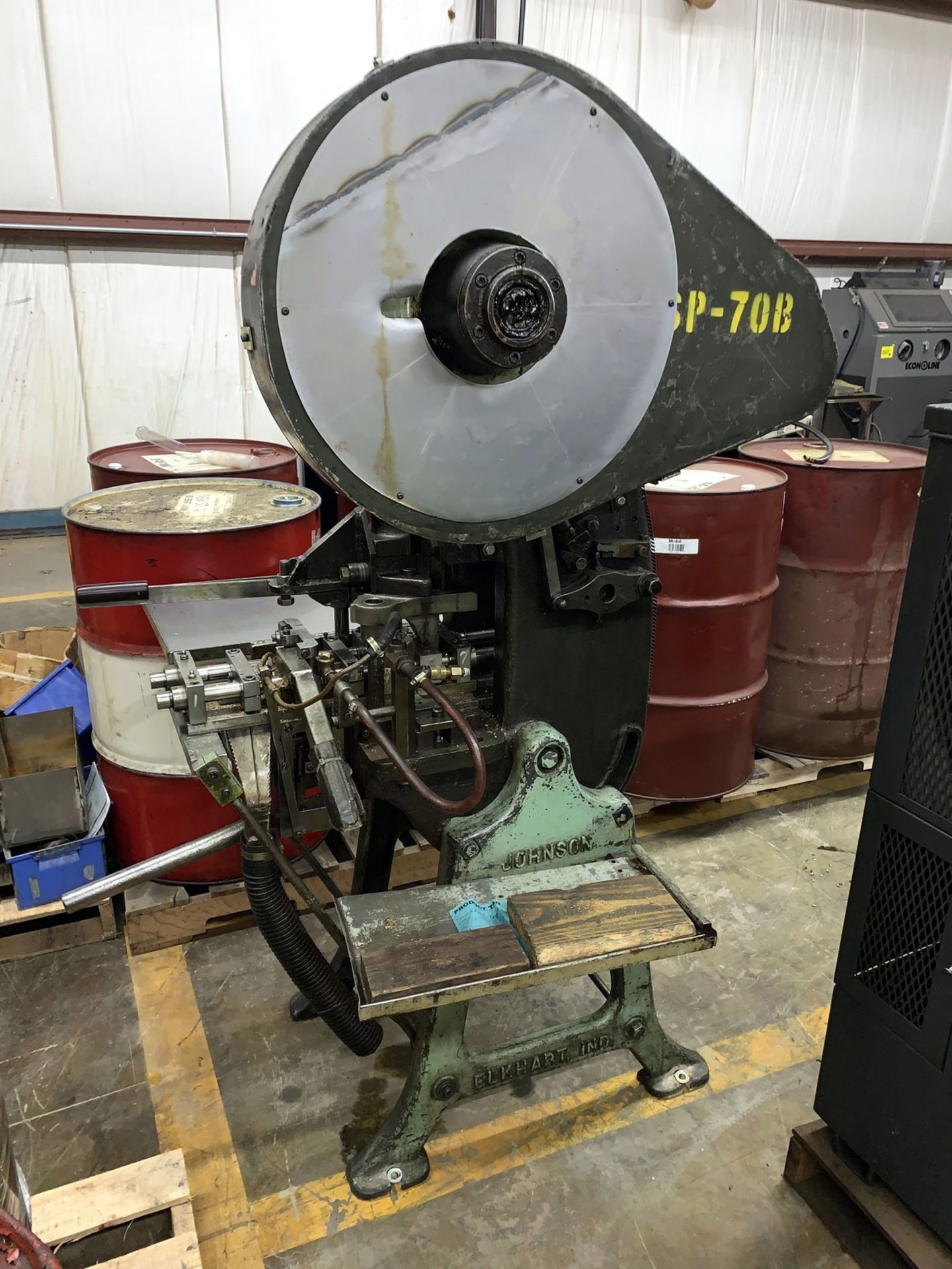 Johnson Machine & Press Corp. OBI Parts Press, Flywheel - Image 3 of 6