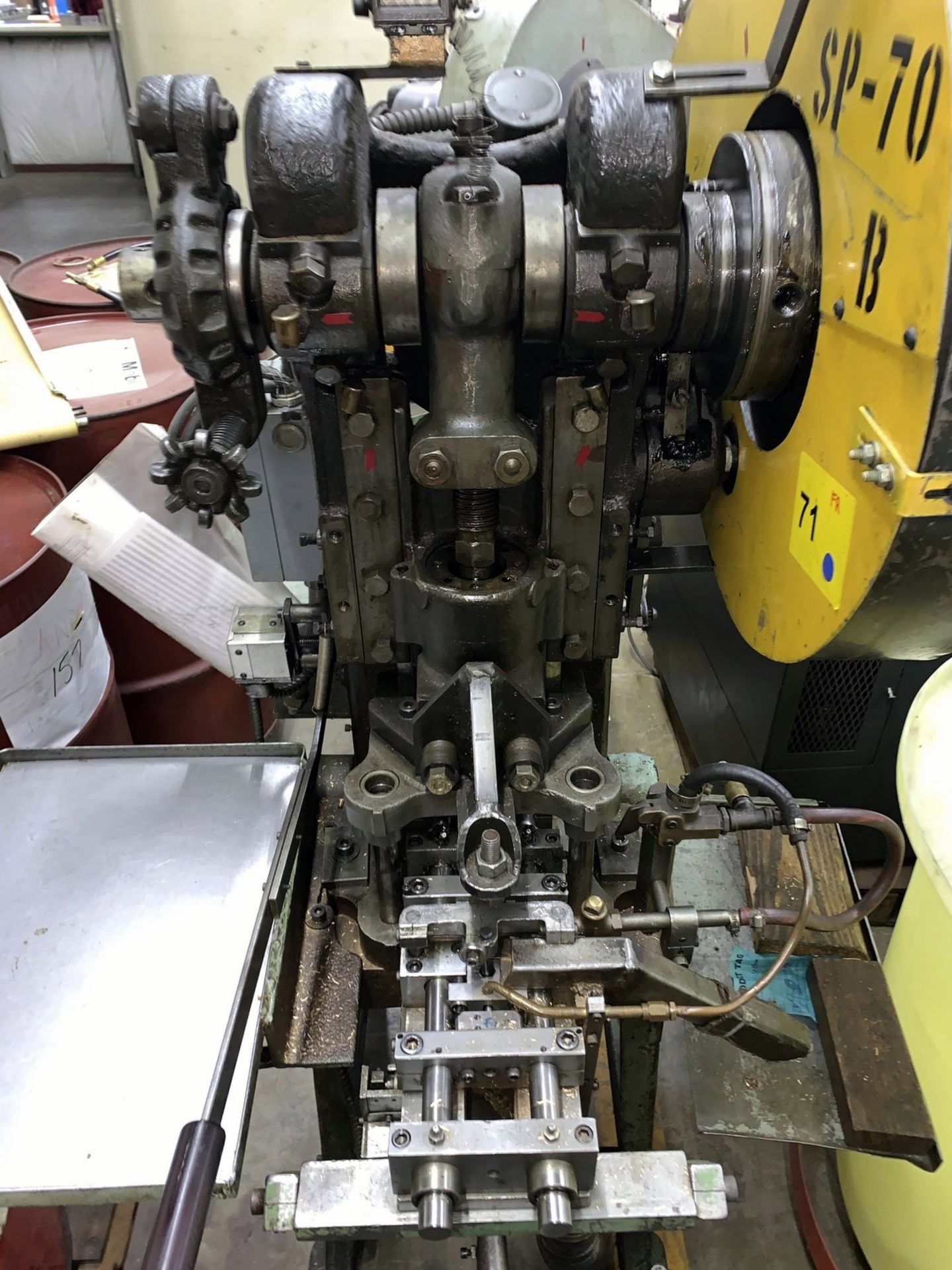 Johnson Machine & Press Corp. OBI Parts Press, Flywheel - Image 5 of 6
