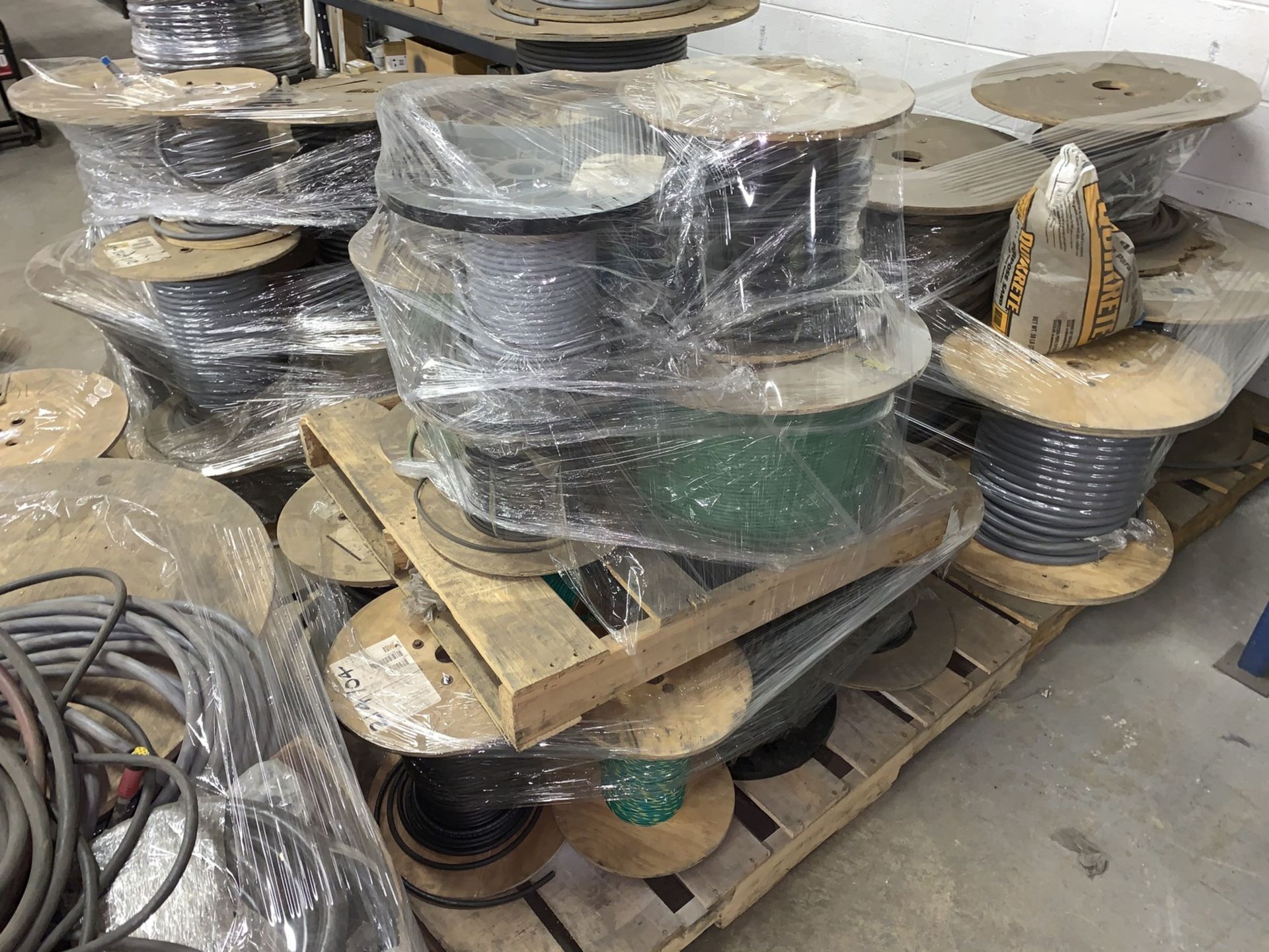 Lot with (7) Pallets including Various Spools of Wire and Cable (All Items MUST be Removed by - Image 10 of 12