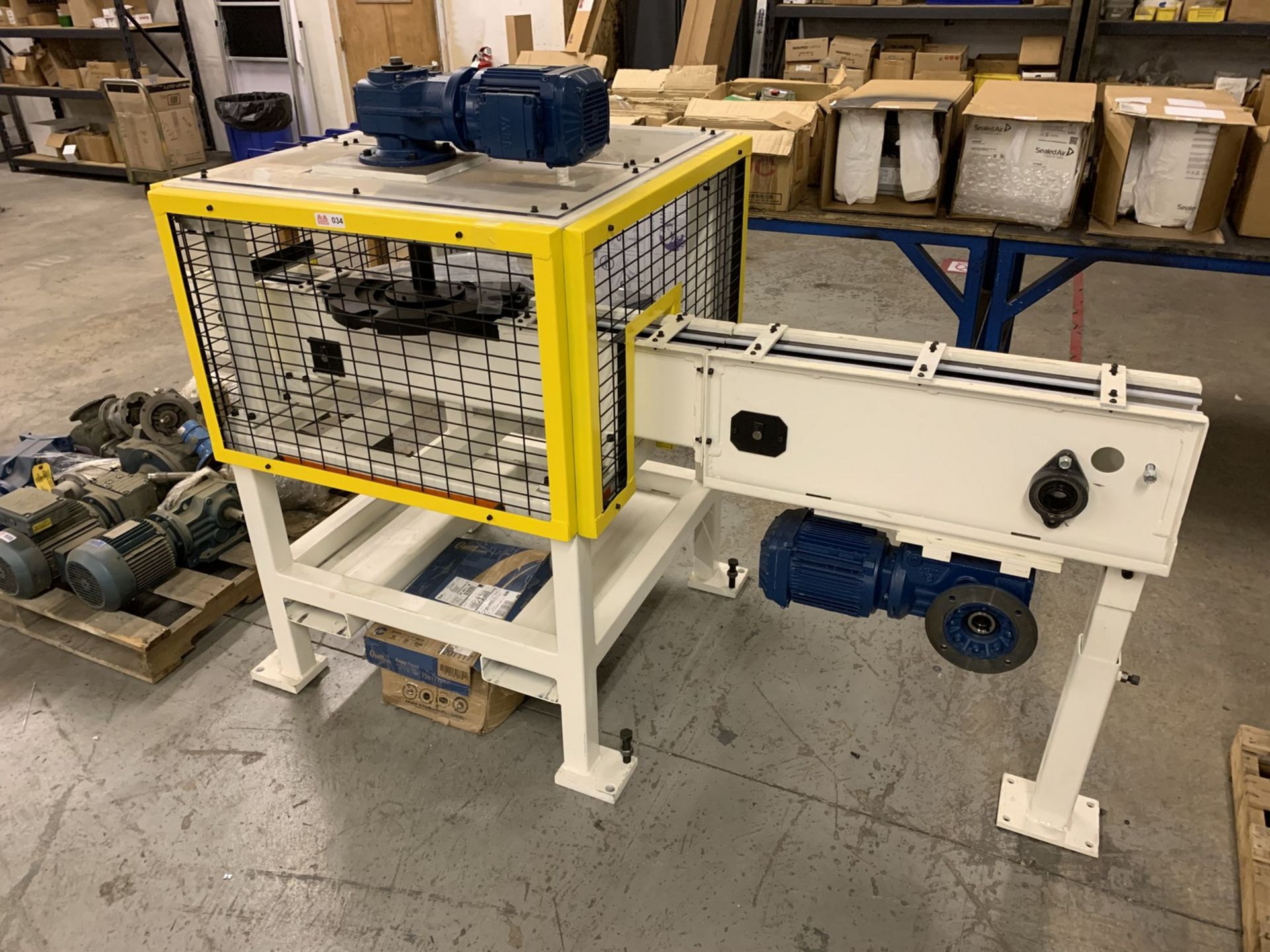 Custom Built Conveyor with (3) SEW Euro-Drives (All Items MUST be Removed by Thursday, December