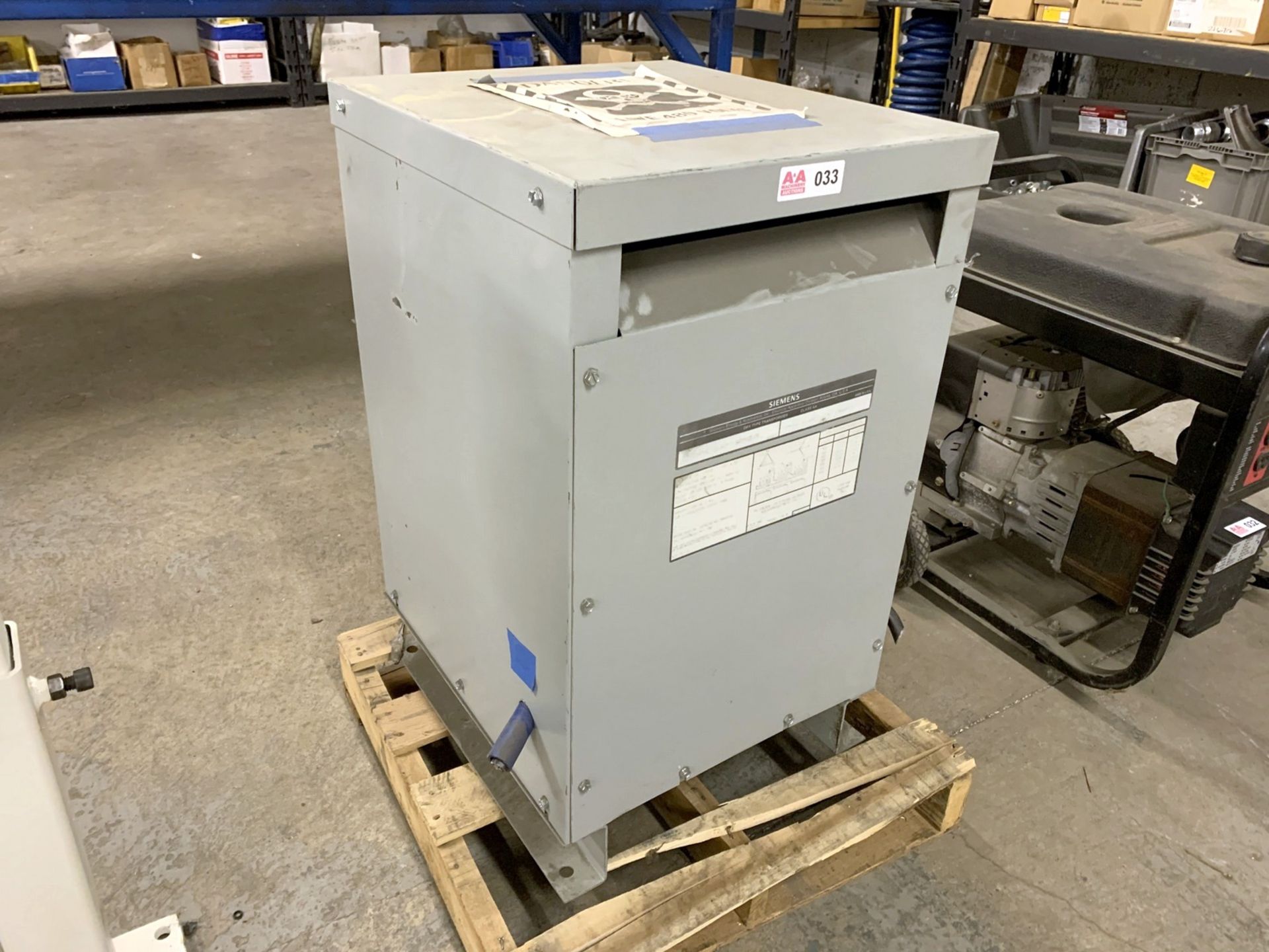 Siemens Cat. No. 3F3Y015 Transformer, 15KVA, 3-Phase (All Items MUST be Removed by Thursday, - Image 2 of 4