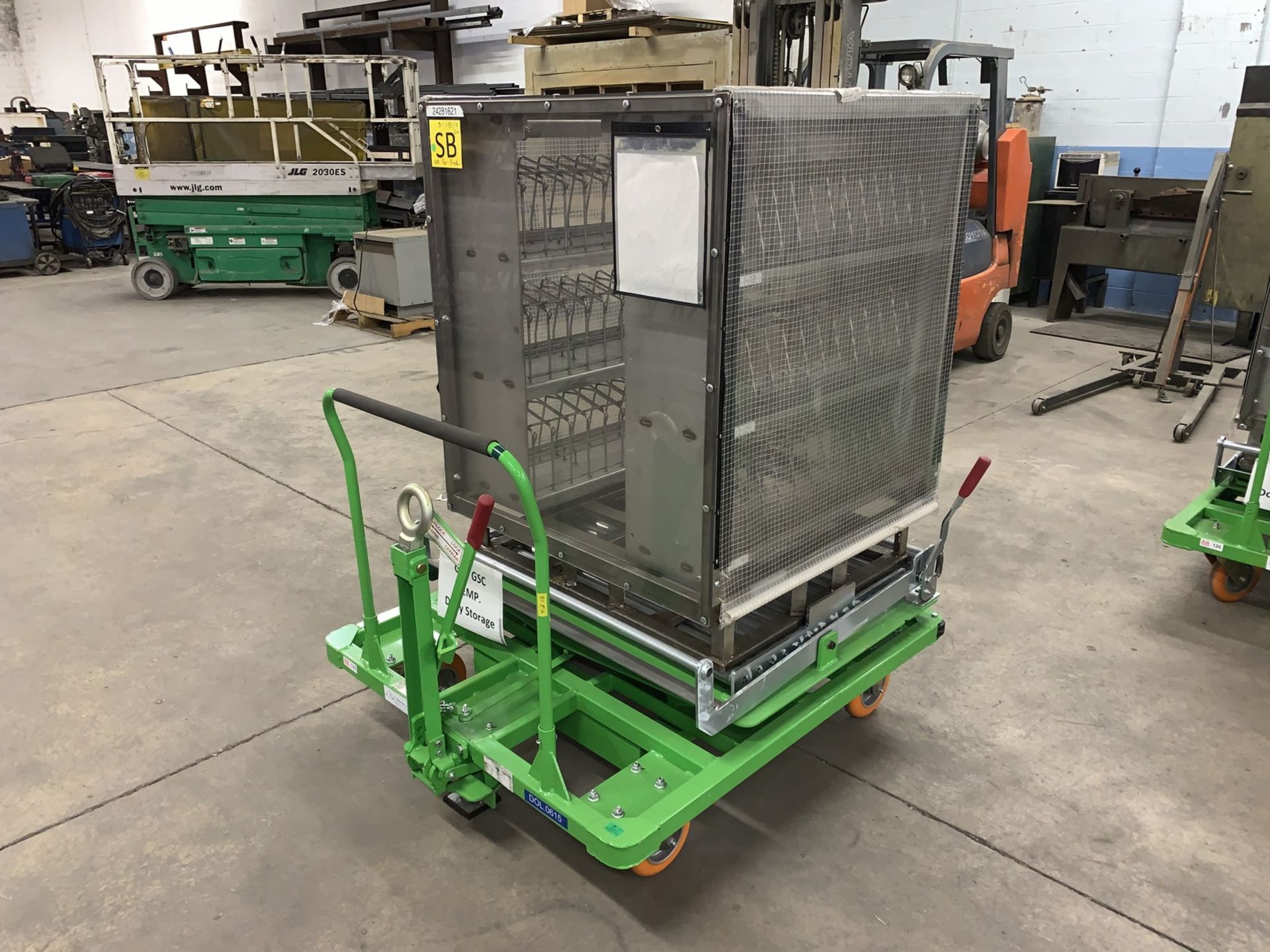 Scharine Group Industrial Material Handling Cart, 1500Lb Capacity with Slideable Conveyor Table (All - Image 3 of 6