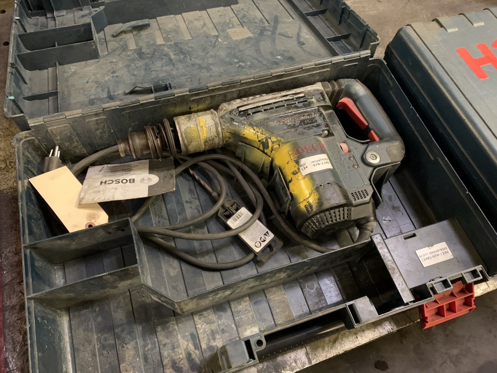 Bosch Hammer Drill with Case (All Items MUST be Removed by Thursday, December 19, 2019. Buyer is