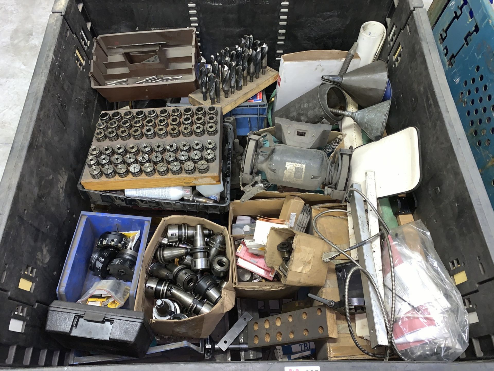 Skid full of Tooling including Tool Holders, Collets, Bits, Taps and Misc. Tooling (All Items MUST - Image 4 of 5