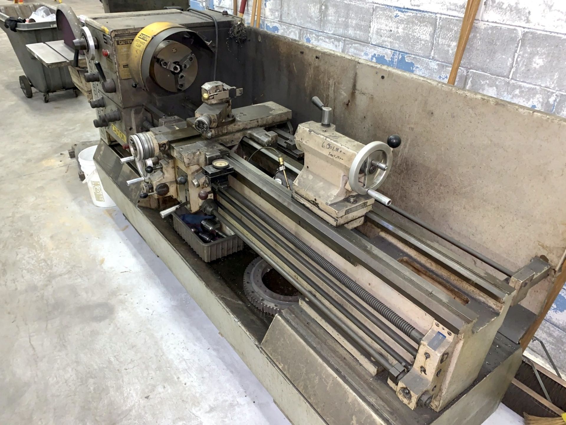 Standard Modern Lathe, 16"Diameter Swing, 60" Between Centers, Inch and Metric Threading, 40 to 2000 - Image 3 of 6