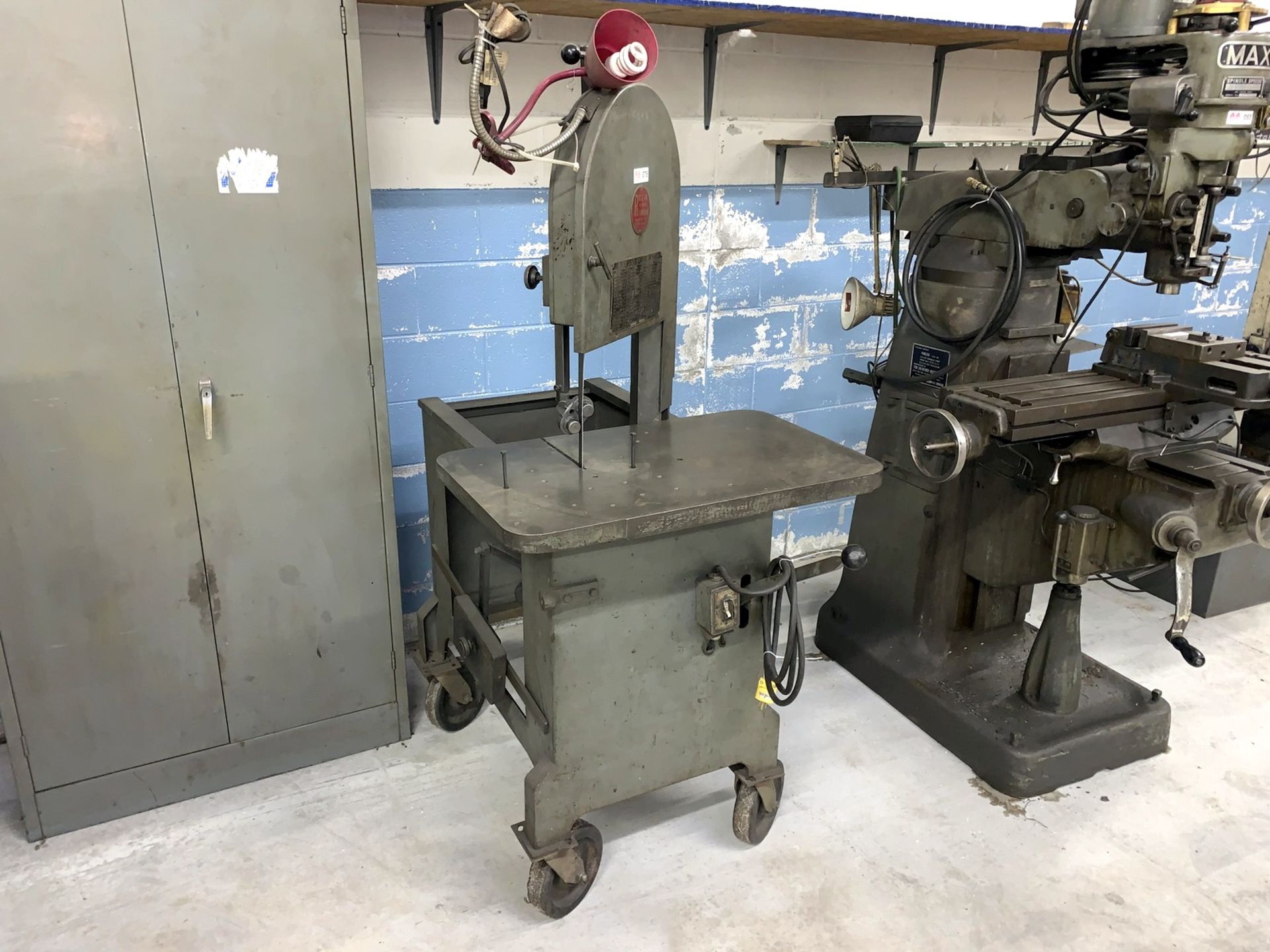 Roll-In Saw, Incl All-Purpose Band Saw, Portable Base, Blade 9'L x 3/4" x .035" x 10/14 (All Items - Image 2 of 6