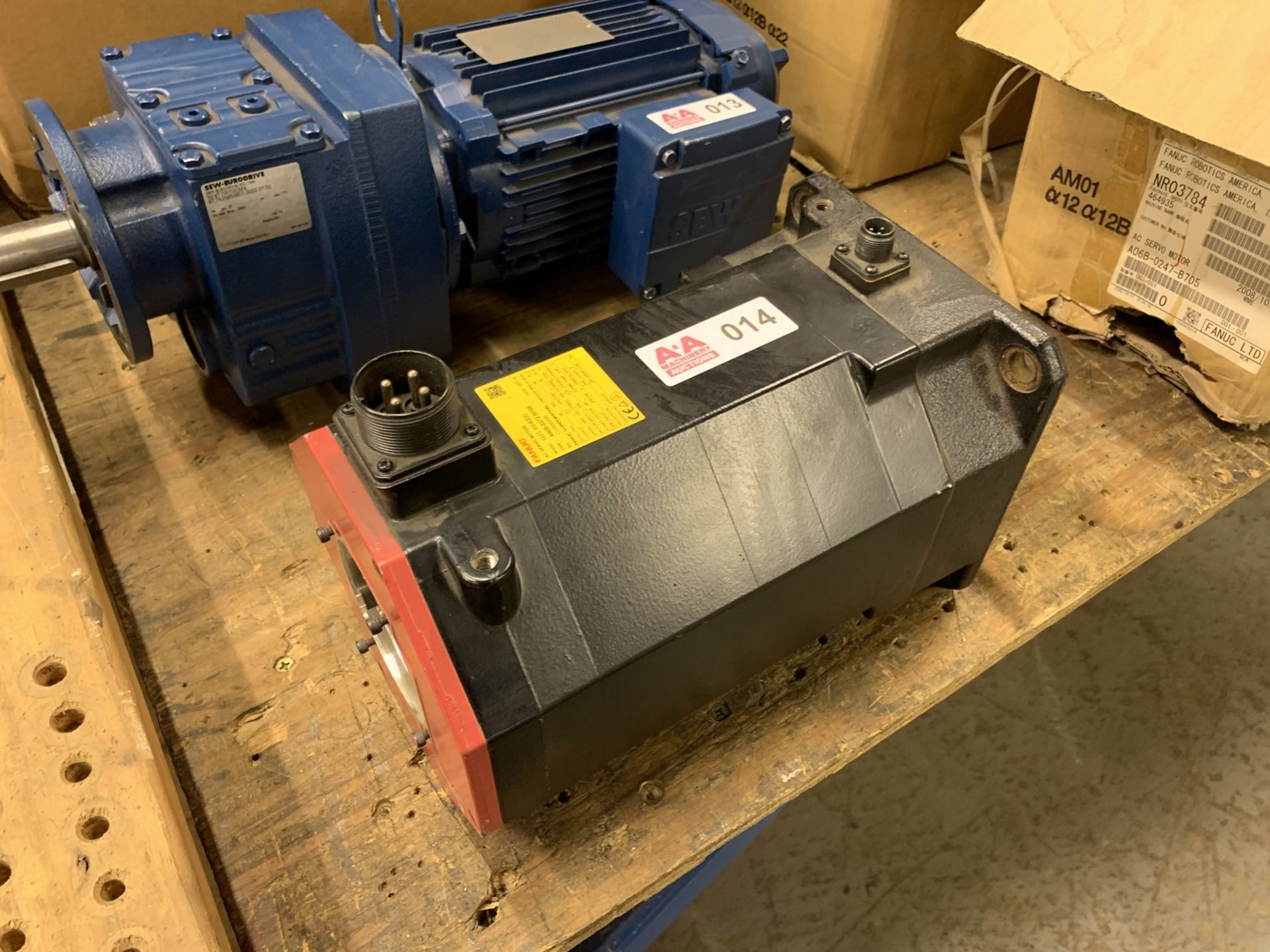 Fanuc Mdl. ais40/4000 AC Servo Motor (All Items MUST be Removed by Thursday, December 19, 2019. - Image 2 of 3