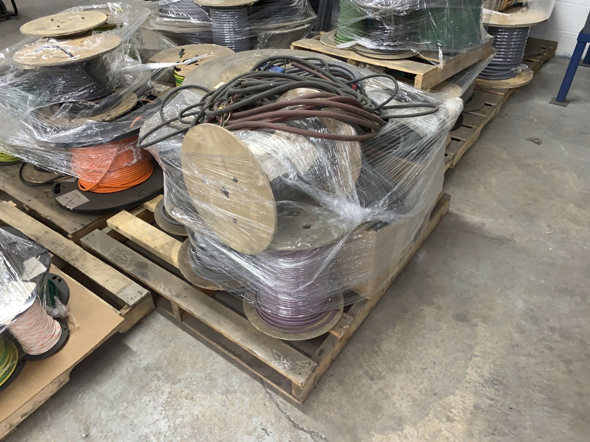 Lot with (7) Pallets including Various Spools of Wire and Cable (All Items MUST be Removed by - Image 11 of 12