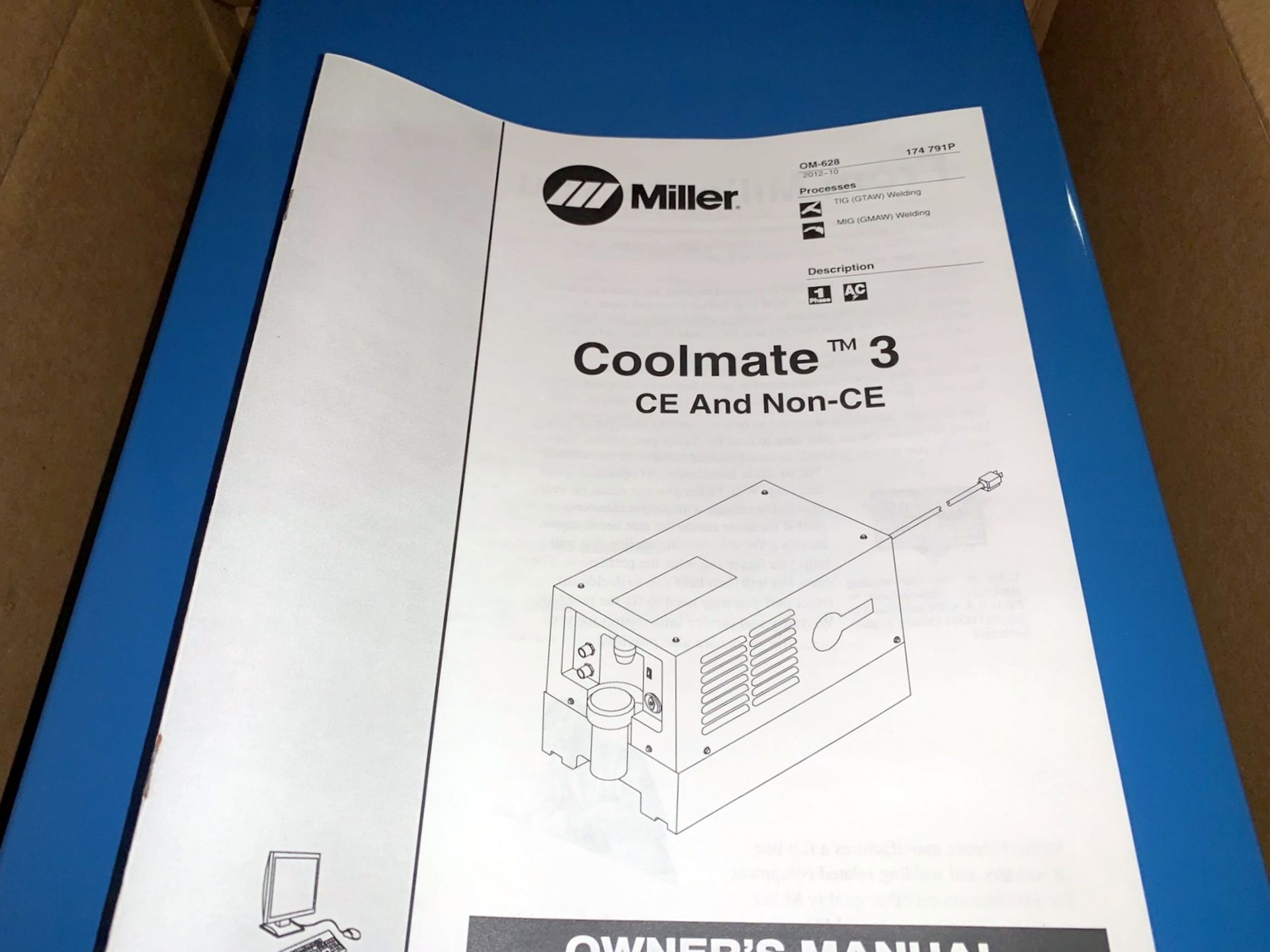 NEW in Box - Miller Coolmate 3 Tig Torch Water Cooler (All Items MUST be Removed by Thursday, - Image 2 of 3