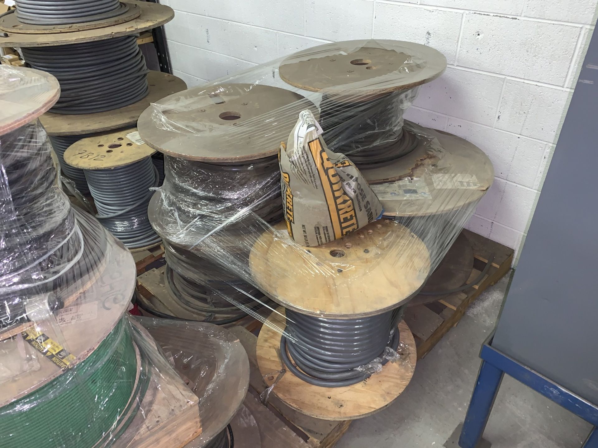 Lot with (7) Pallets including Various Spools of Wire and Cable (All Items MUST be Removed by - Image 8 of 12