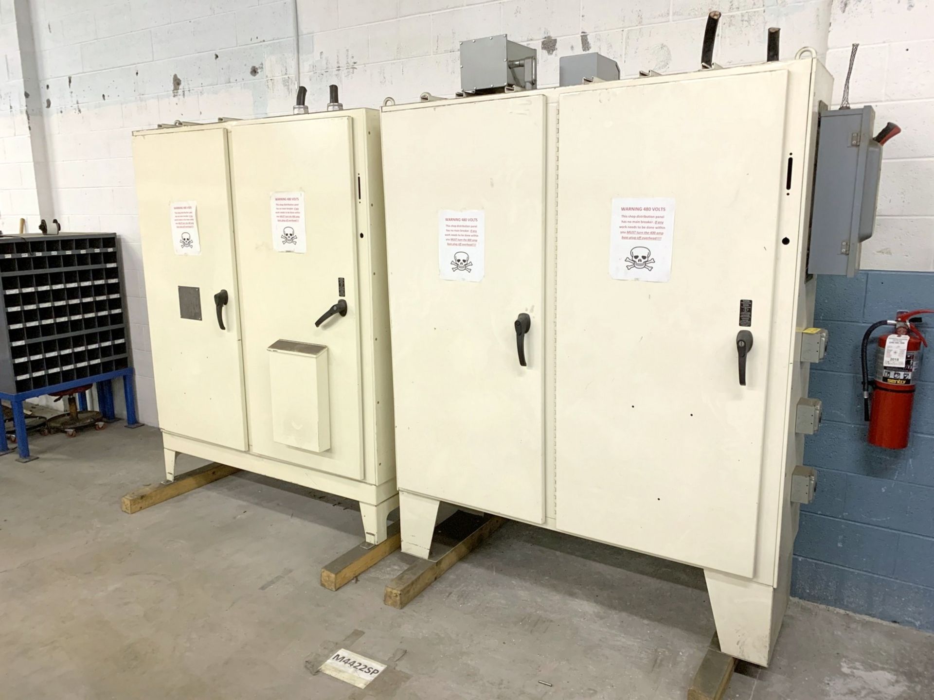 Lot with (2) Tara Industries Power Distribution Cabinets and Switches (All Items MUST be Removed - Image 2 of 5