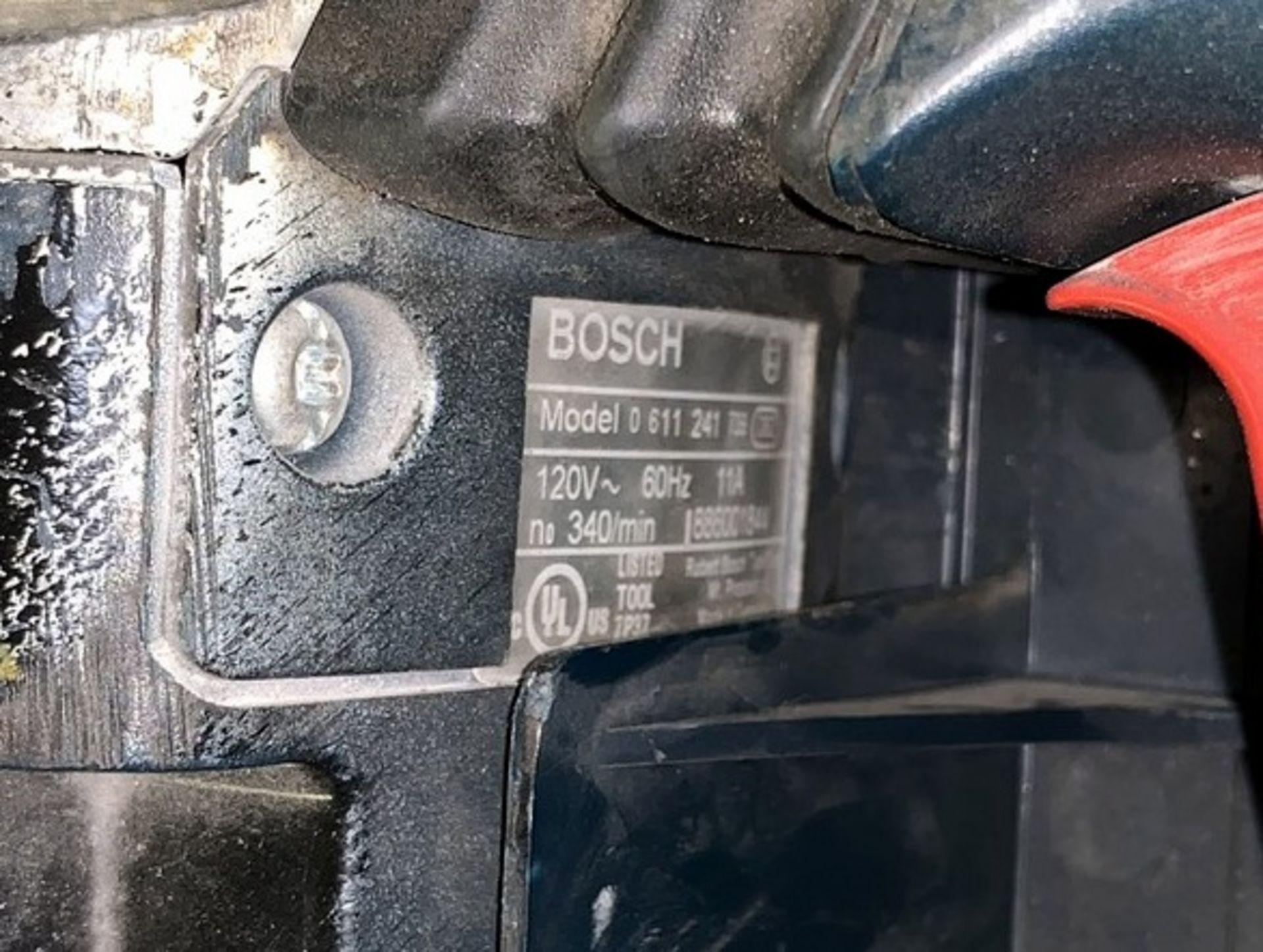 Bosch Hammer Drill with Case (All Items MUST be Removed by Thursday, December 19, 2019. Buyer is - Image 3 of 4