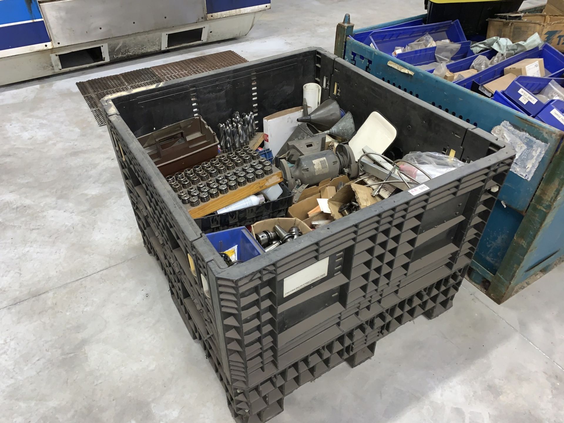 Skid full of Tooling including Tool Holders, Collets, Bits, Taps and Misc. Tooling (All Items MUST
