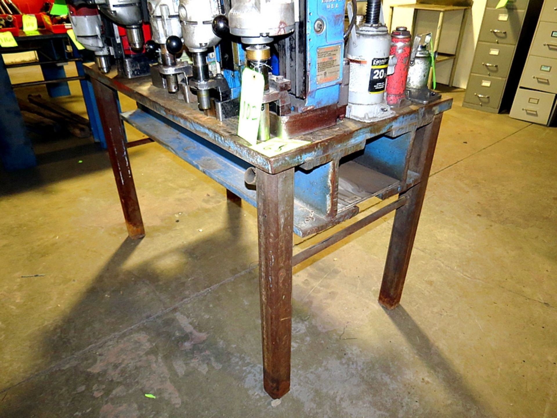 LOT 3 - 4X2.5X3 STEEL WELDING TABLES - Image 3 of 3