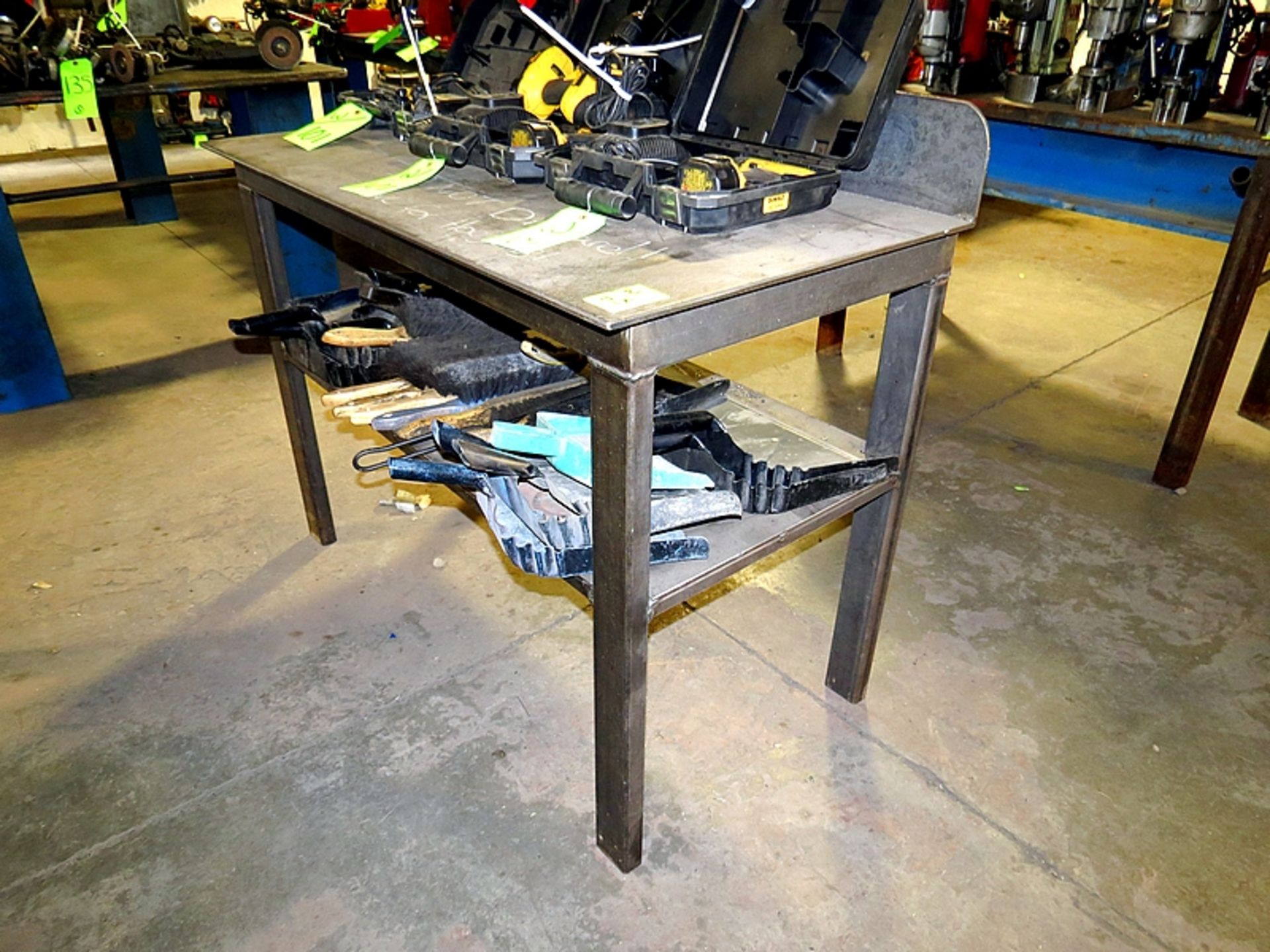 LOT 3 - 4X2.5X3 STEEL WELDING TABLES - Image 2 of 3