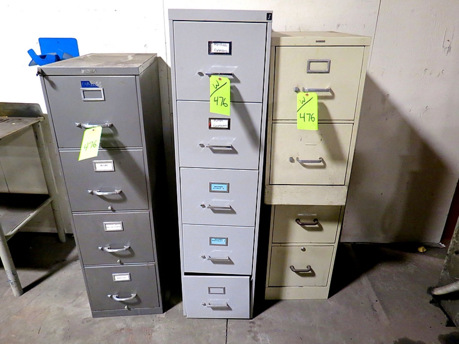 LOT OF ASSORTED CABINETS 4-PIECES