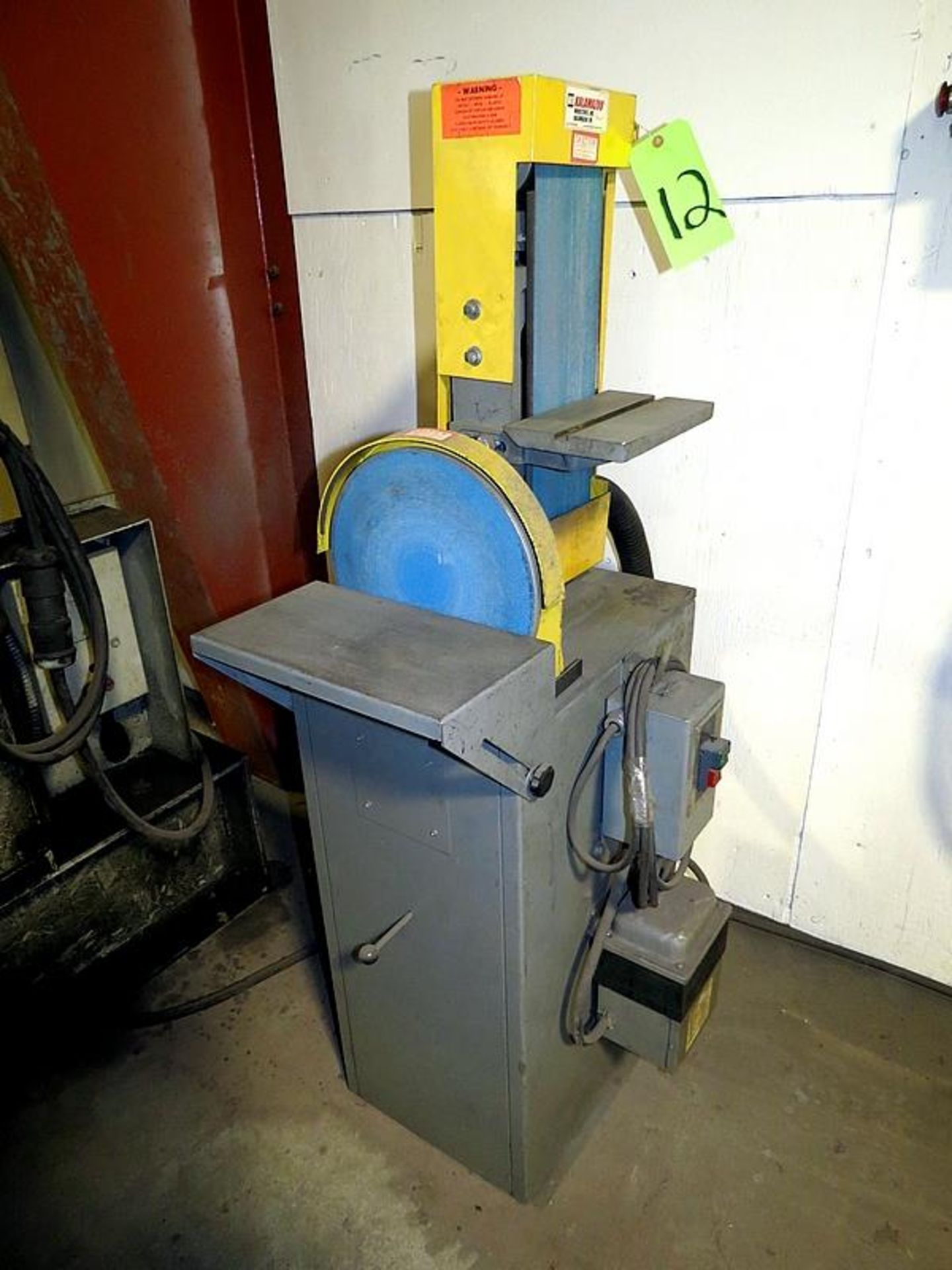 KALAMAZOO COMBO DISC AND VERTICAL BELT SANDER 1.5 HP,