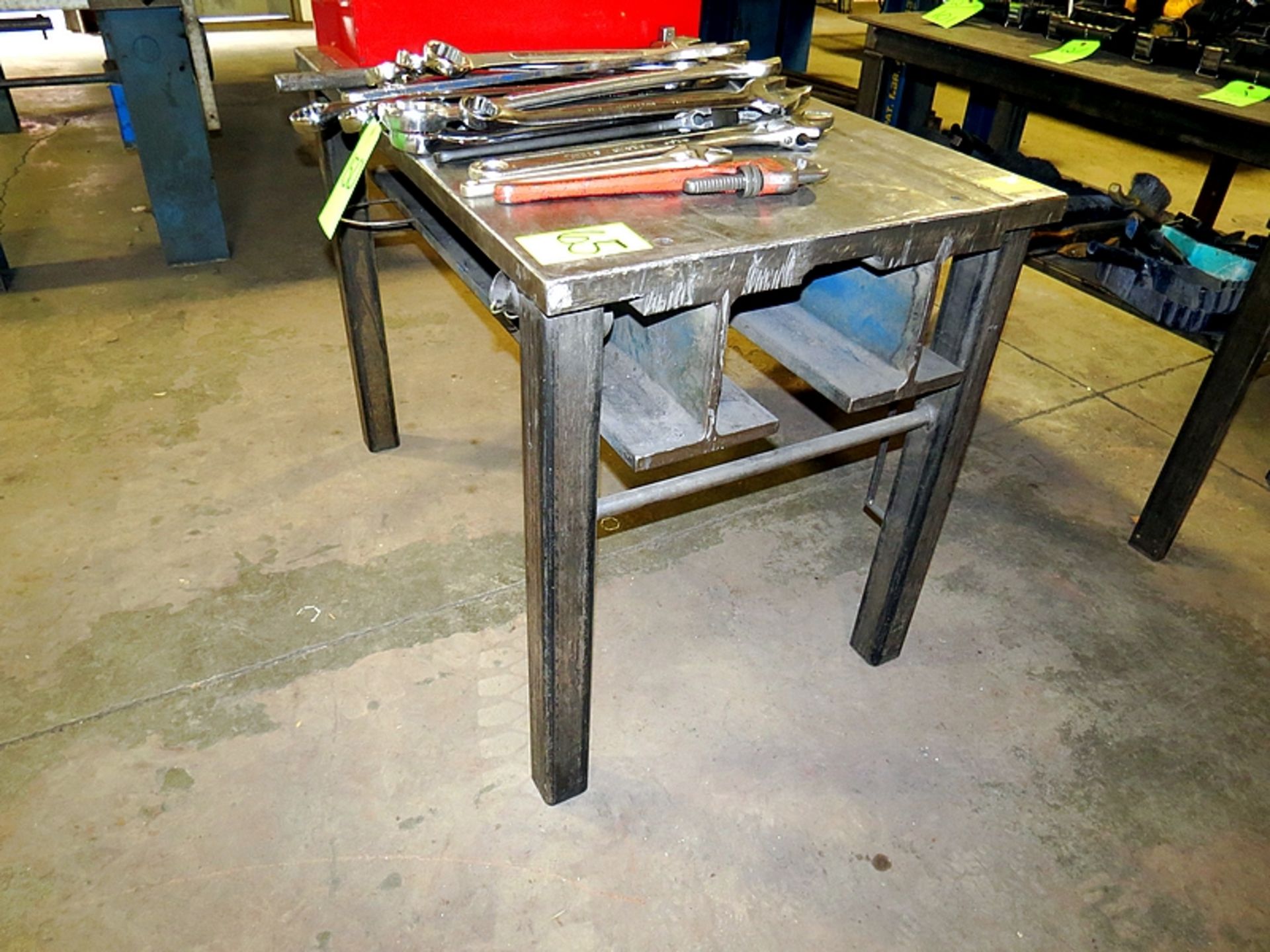 LOT 3 - 4X2.5X3 STEEL WELDING TABLES