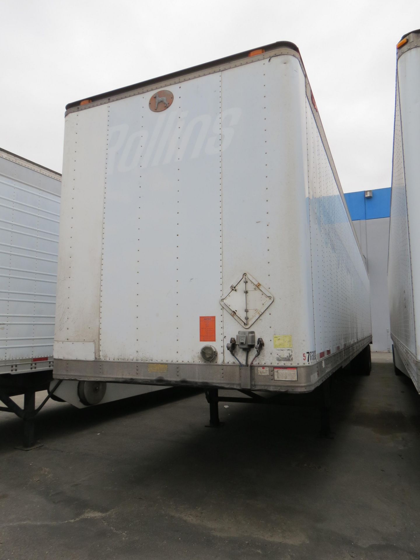 1998 Great Dane 53' Dry Van Trailer, VIN: 1GRAA0623WB098213, LIC: 45R1937 - Image 2 of 7