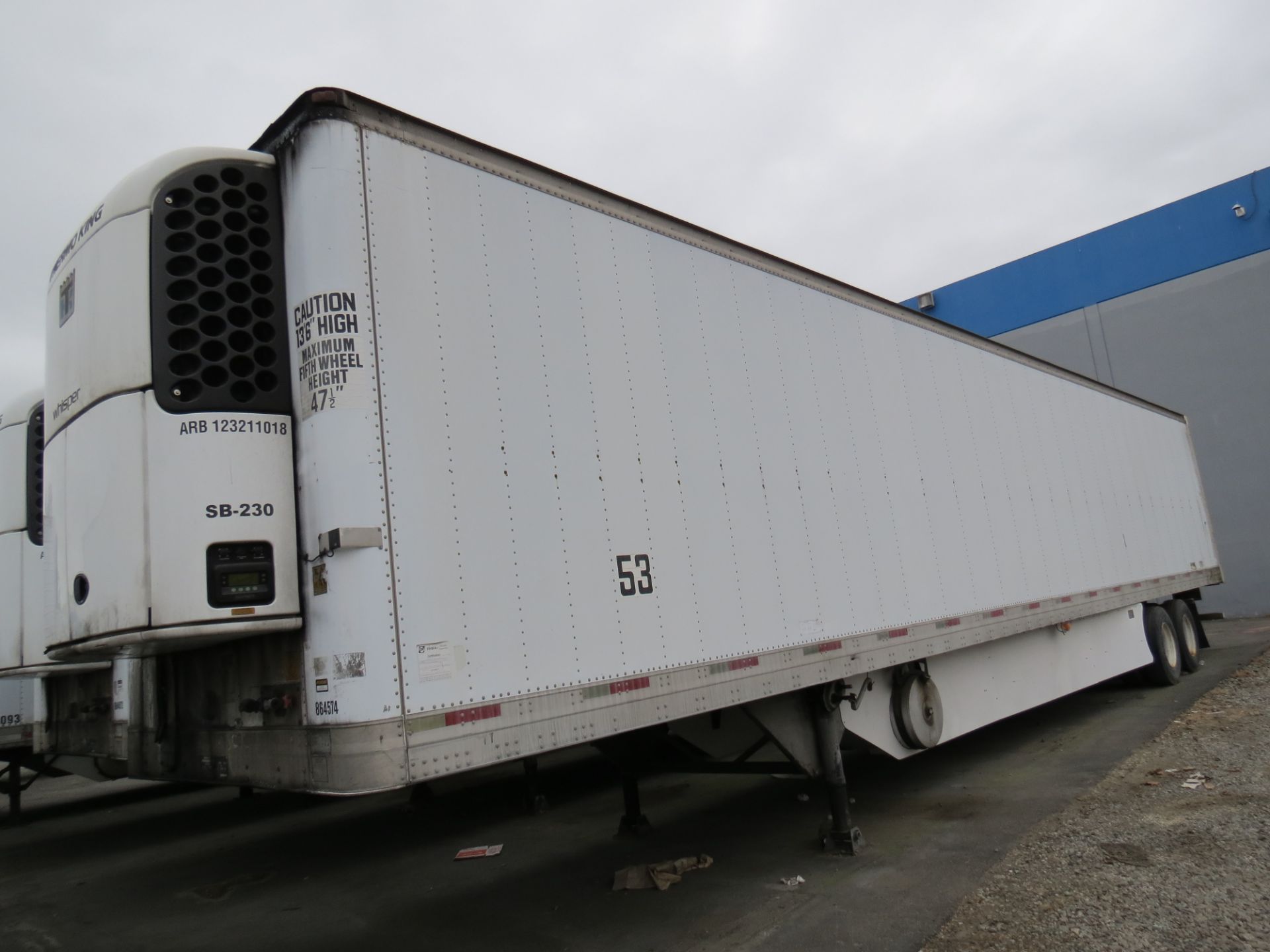 1997 Trailmobile 53' Thermo King Smart Reefer #3 Trailer, Model - 01AC-1UAY, VIN: 1 - Image 3 of 13