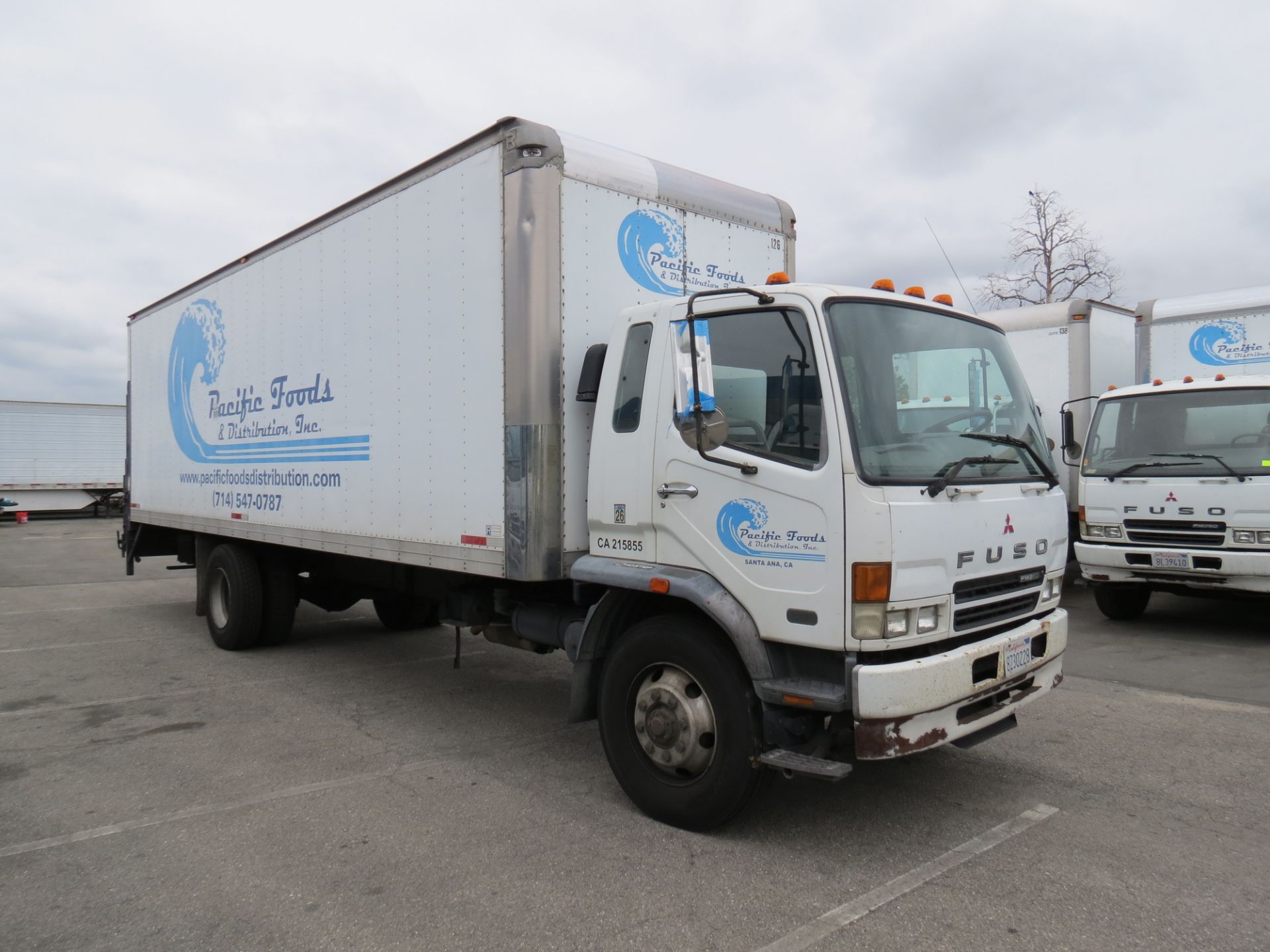 2007 Mitsubishi Fuso 28' FM-260 Box Truck W/Lift Gate, Manual Transmission, #126, VIN: - Bild 3 aus 10