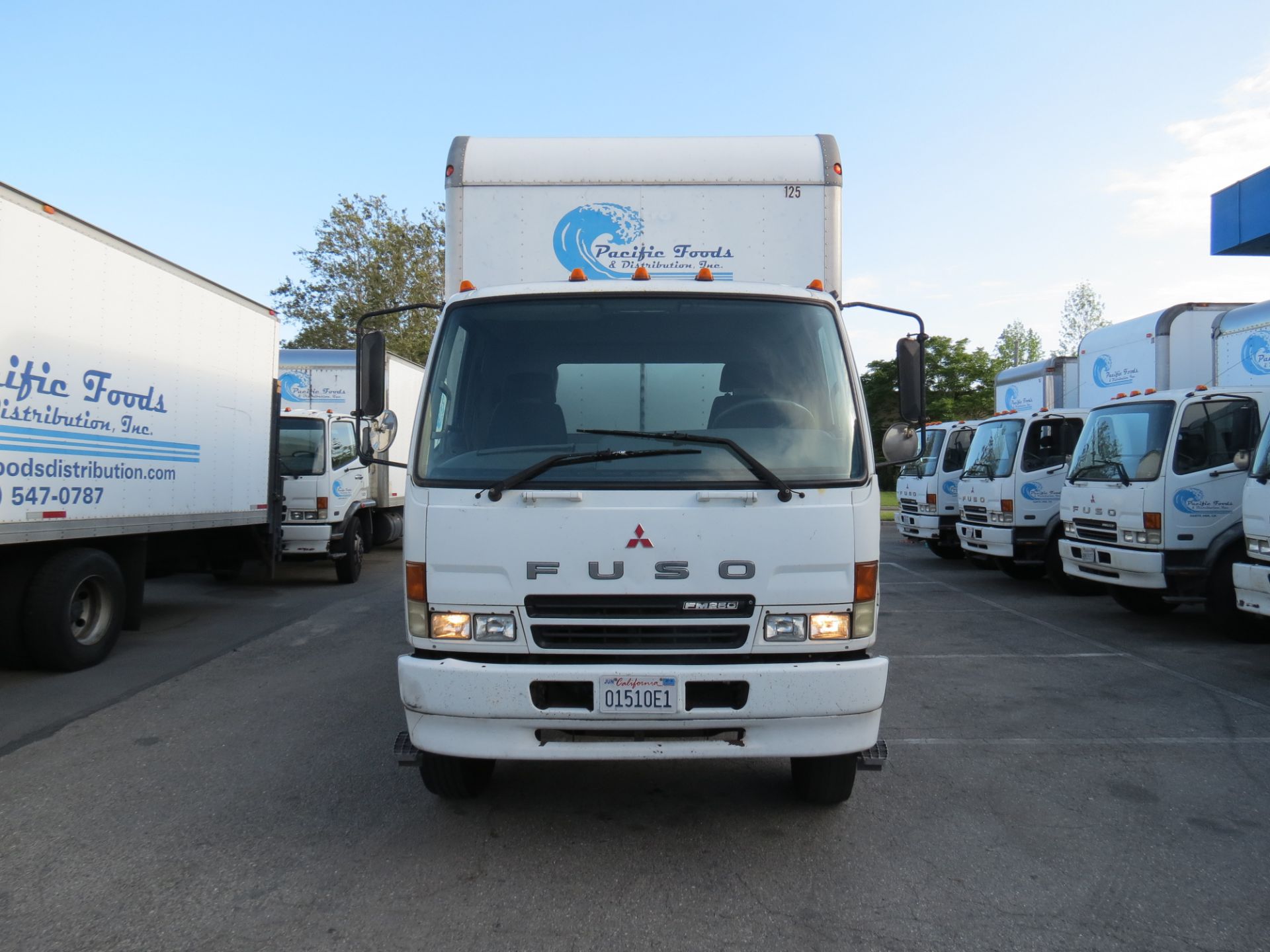 2007 Mitsubishi Fuso 24' FM-260 Box Truck W/Lift Gate, Automatic Transmission, #125, VIN: