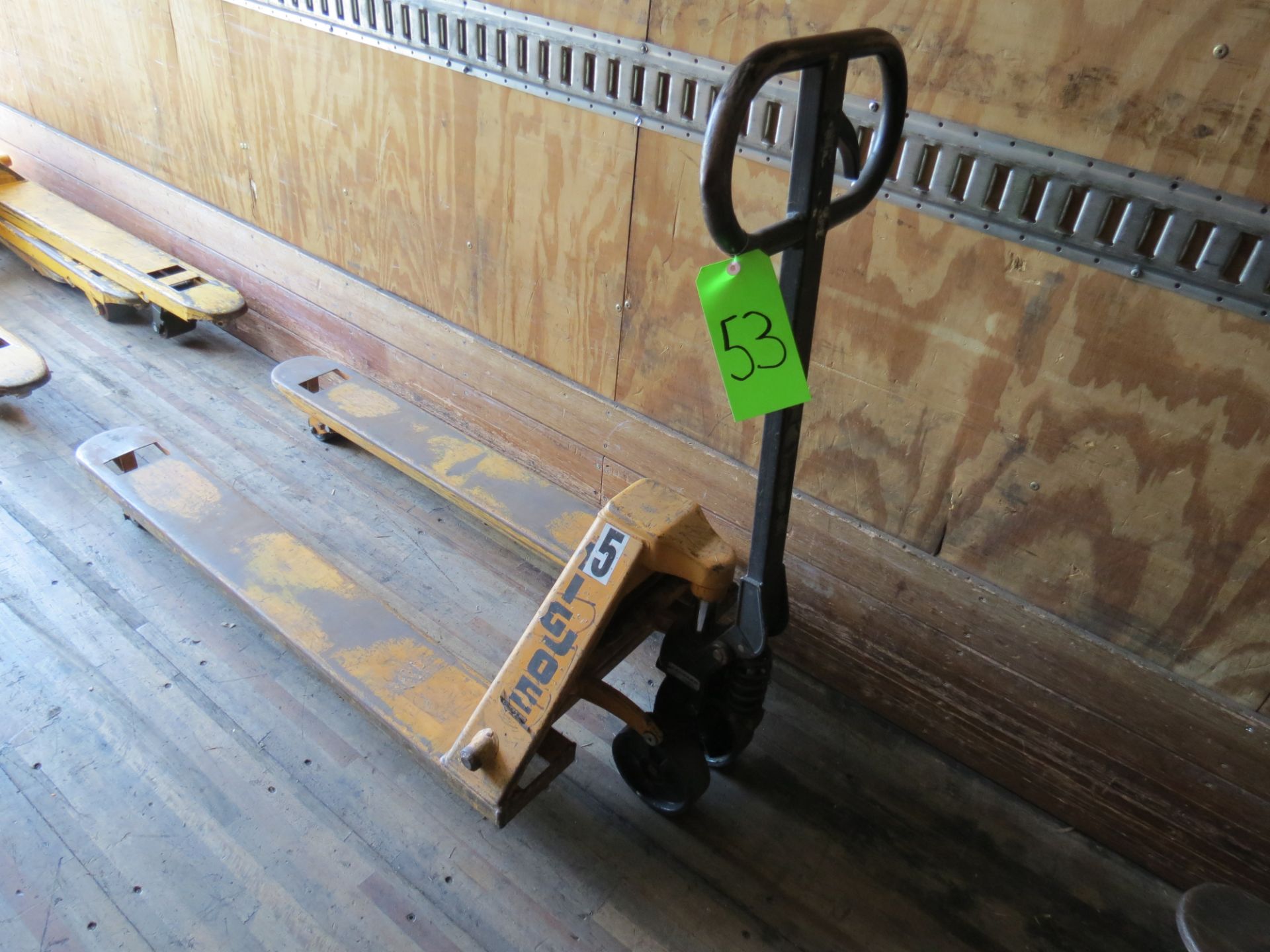 Big Joe Pallet Jack 5500 lbs. Capacity Yellow