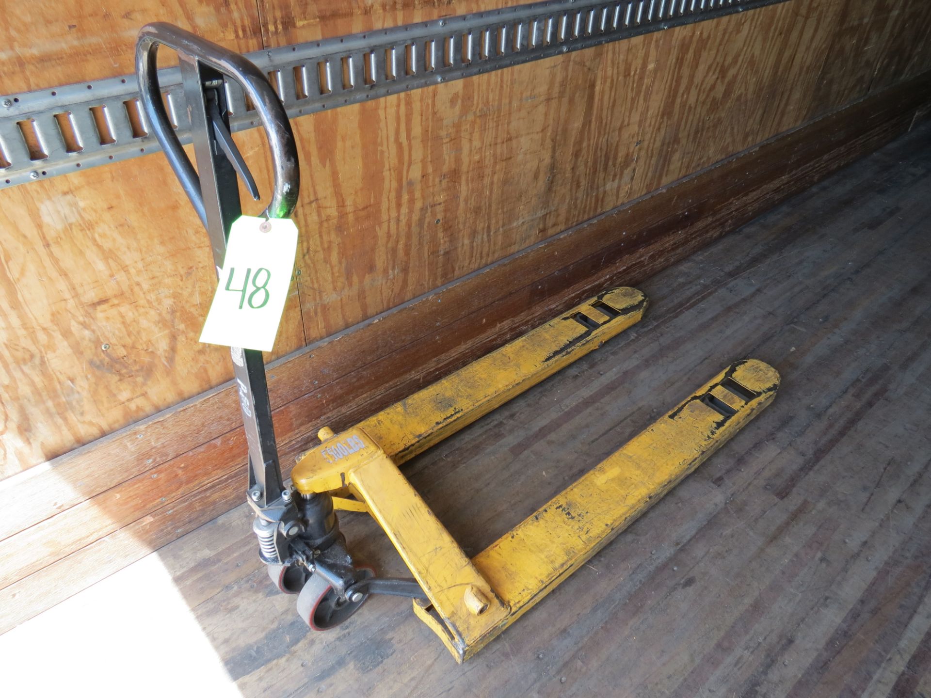 Big Joe Pallet Jack 5500 lbs. Capacity Yellow