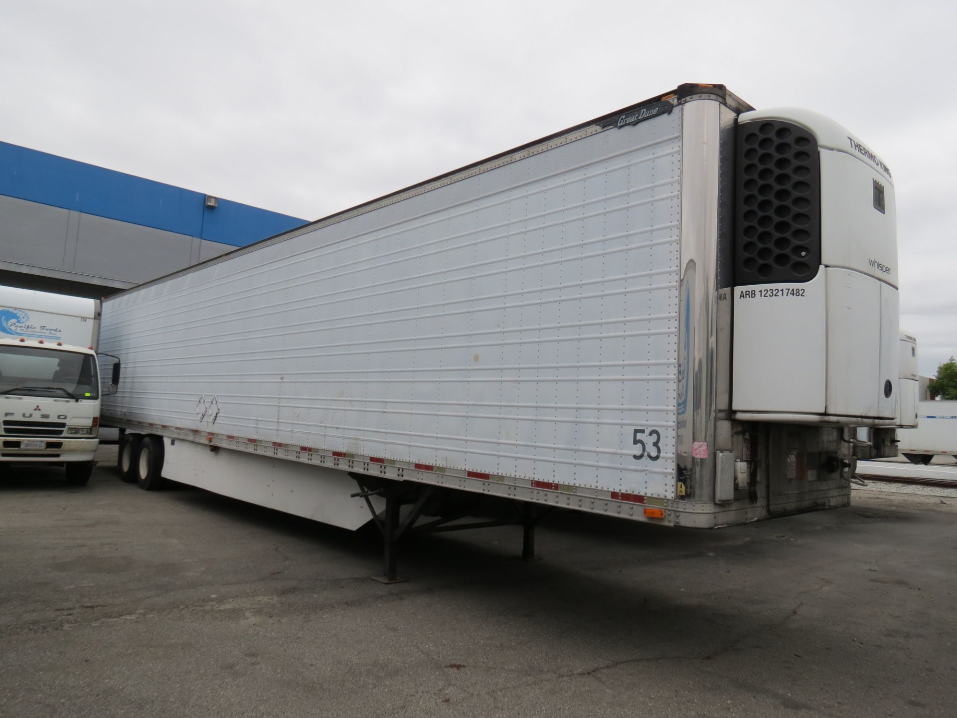 1998 Great Dane 53' Thermo King Smart Reefer #3 Trailer, VIN: 1GRAAD626WW072309, LIC: 4MJ2287 - Bild 2 aus 6