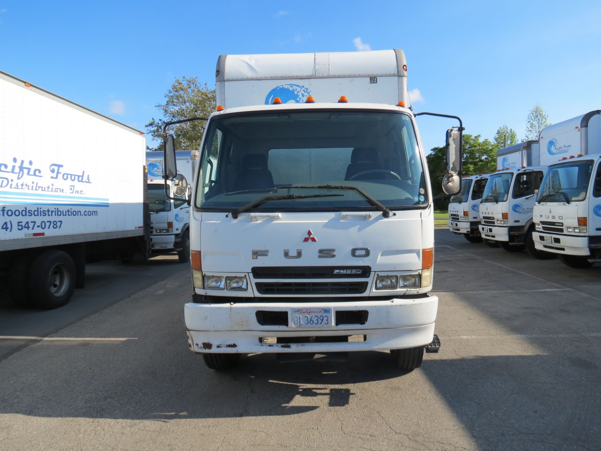 2007 Mitsubishi Fuso 28' FM-260 Box Truck W/Lift Gate, Manual Transmission, #119, VIN: