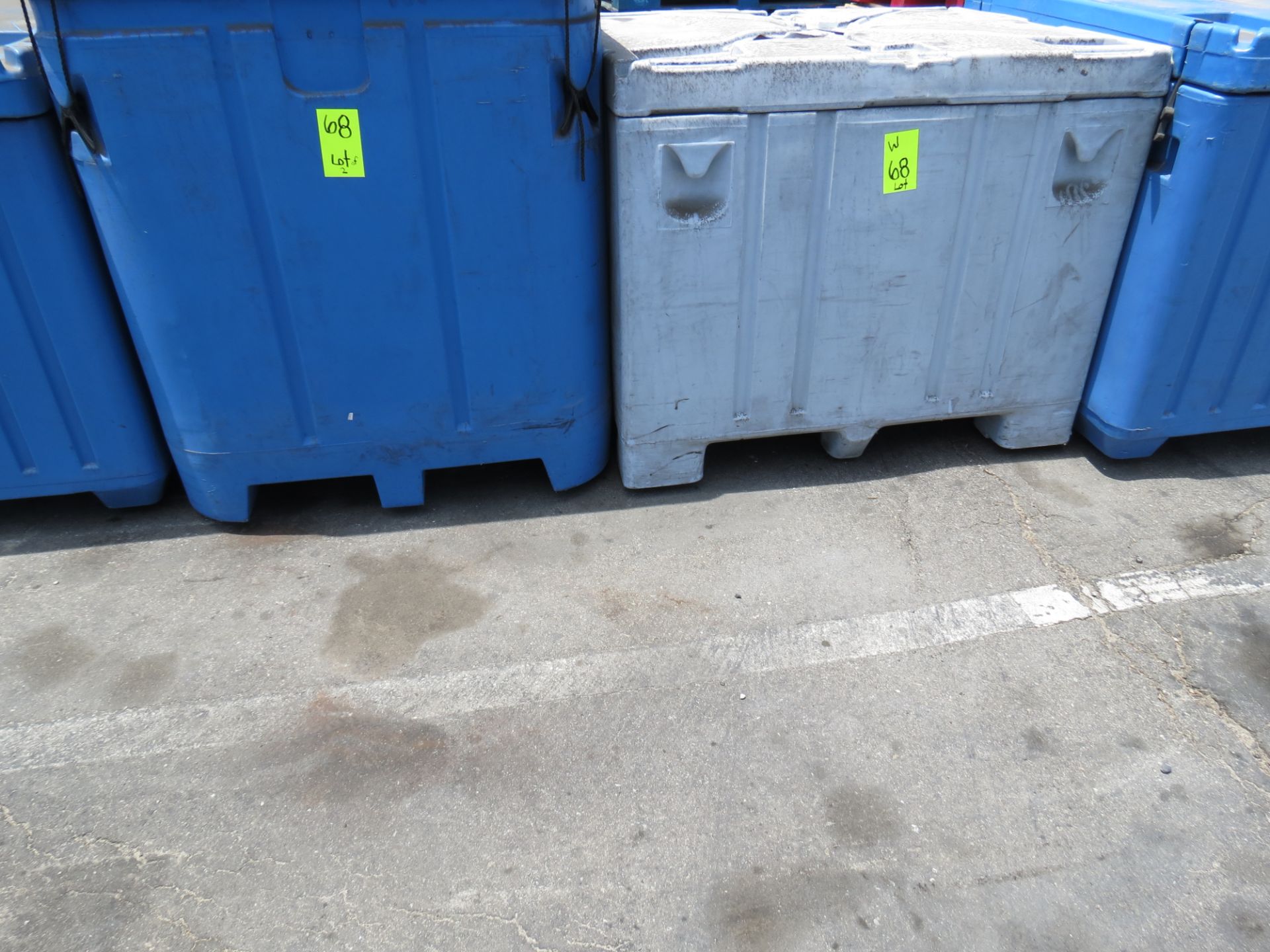 Lot 2-Assorted Insulated Plastic Shipping Containers - Image 2 of 2