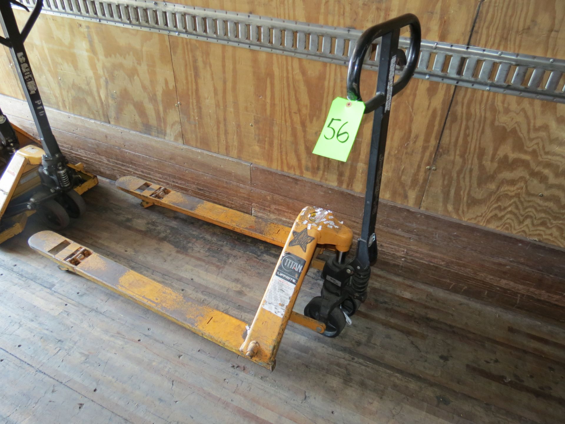 Lift Rite Pallet Jack 5500 lbs. Capacity Yellow