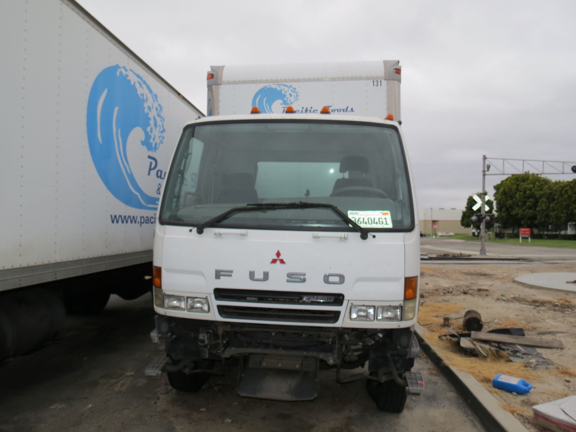 2007 Mitsubishi Fuso 28' FM-260 Box Truck W/Lift Gate, Automatic #131, NO TRANSMISSION, PARTS