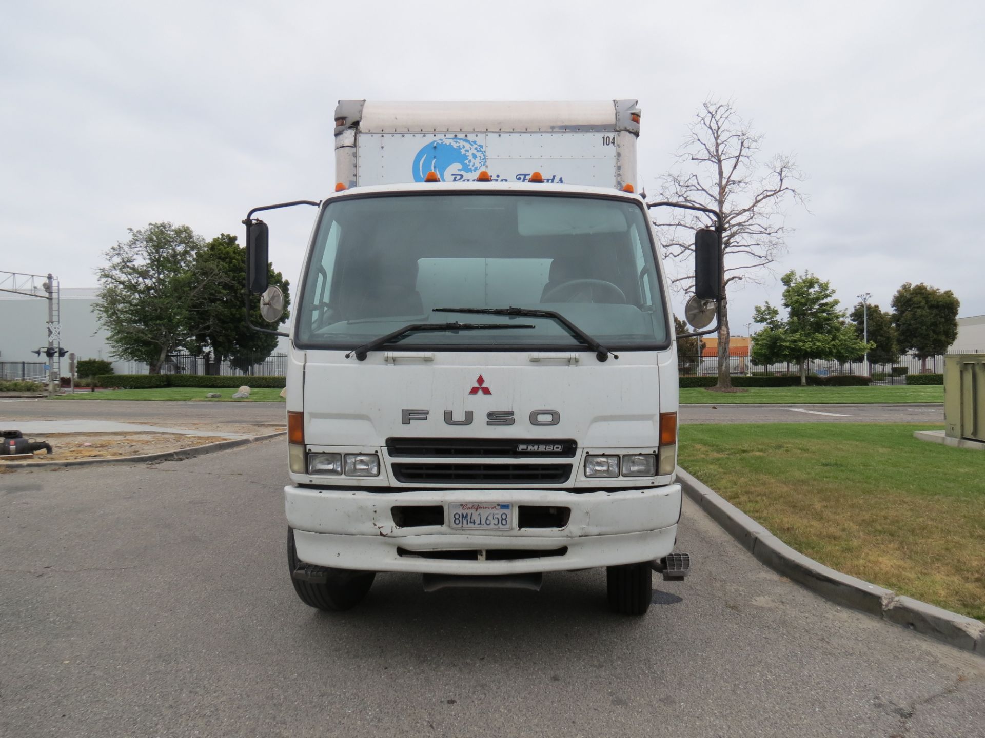 2007 Mitsubishi Fuso 28' FM-260 Box Truck W/Lift Gate, Manual Transmission, #104, VIN: