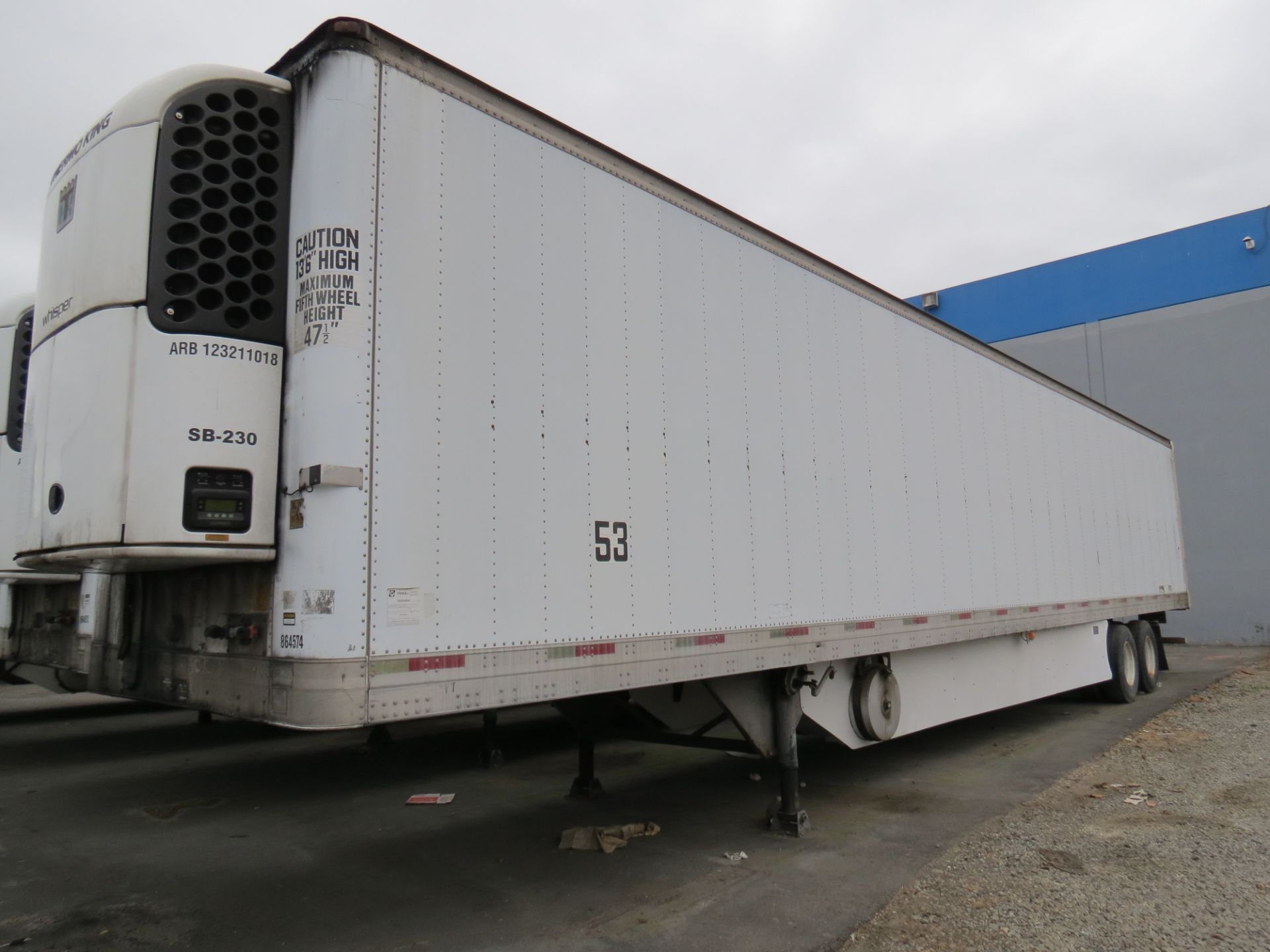 1997 Trailmobile 53' Thermo King Smart Reefer #3 Trailer, Model - 01AC-1UAY, VIN: 1 - Image 4 of 13