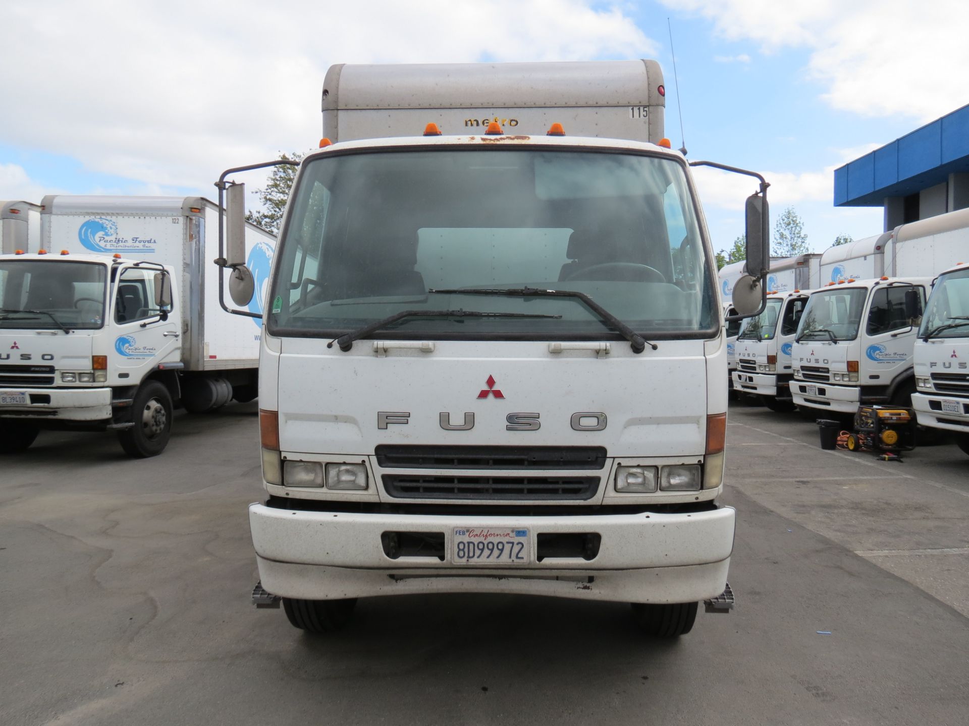 2007 Mitsubishi Fuso 20' FM-260 Box Truck W/Lift Gate, Manual Transmission, #115, VIN: