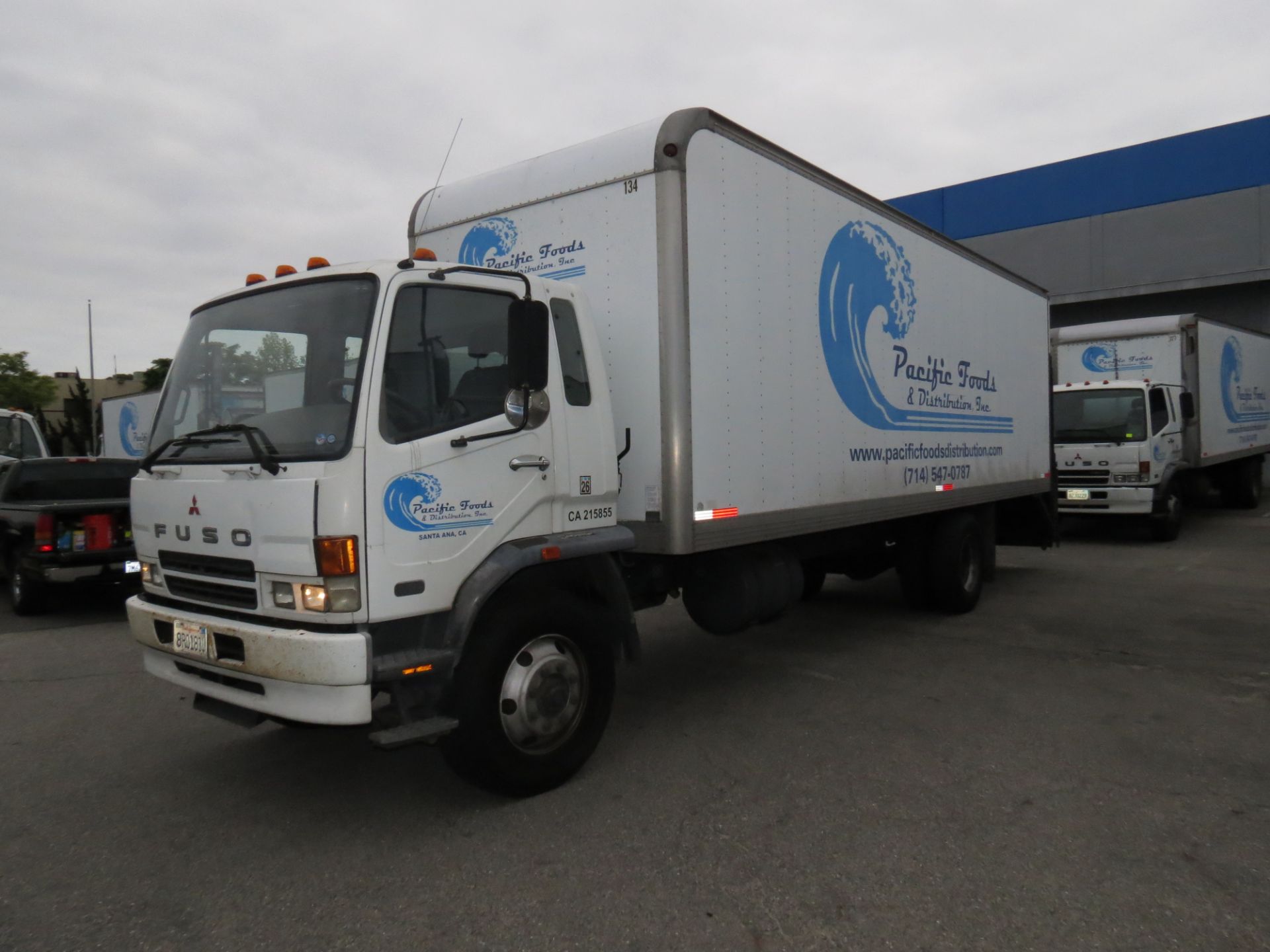 2007 Mitsubishi Fuso 28' FM-260 Box Truck W/Lift Gate, Automatic Transmission, #134, VIN: - Image 3 of 10