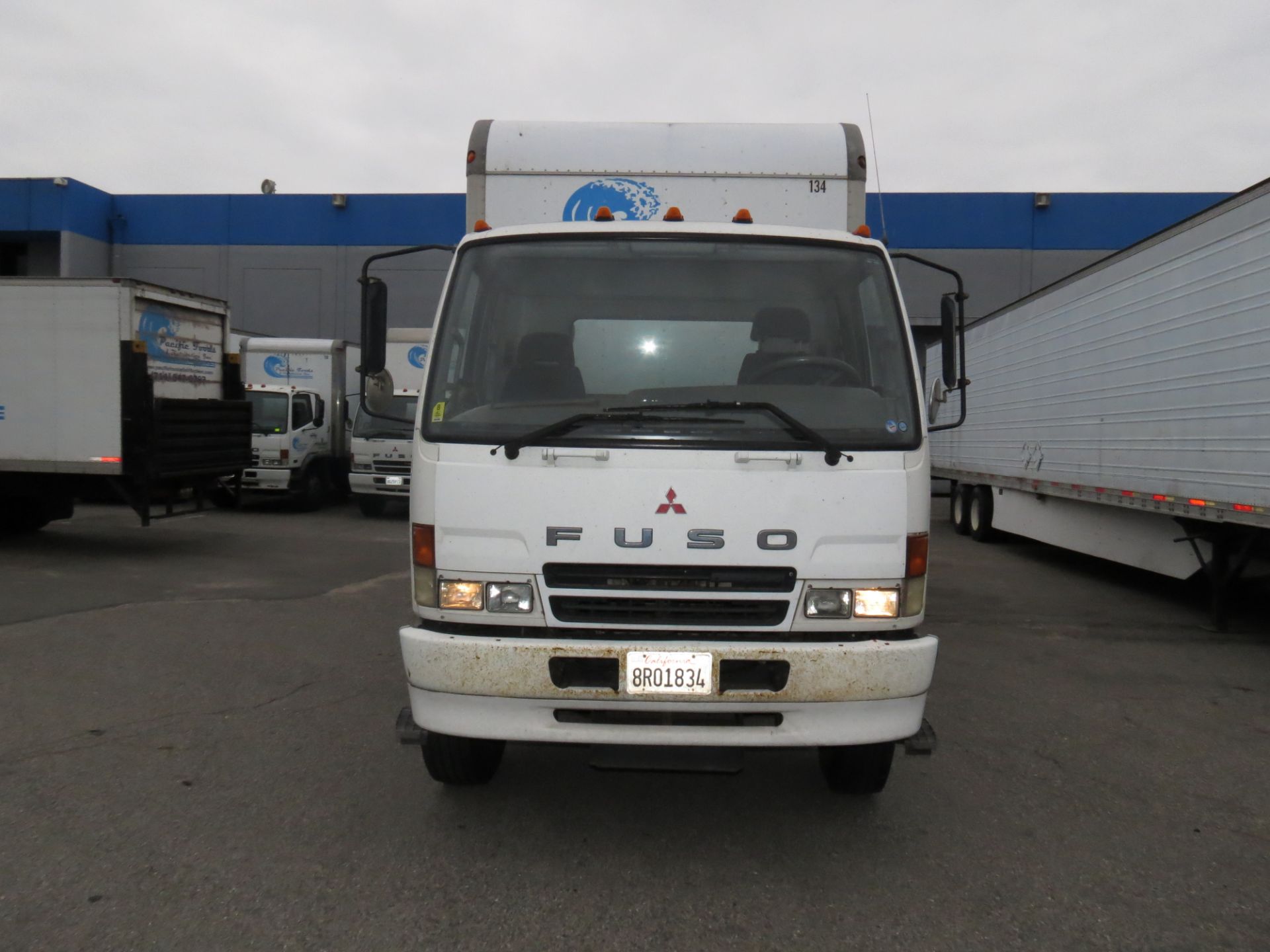 2007 Mitsubishi Fuso 28' FM-260 Box Truck W/Lift Gate, Automatic Transmission, #134, VIN: