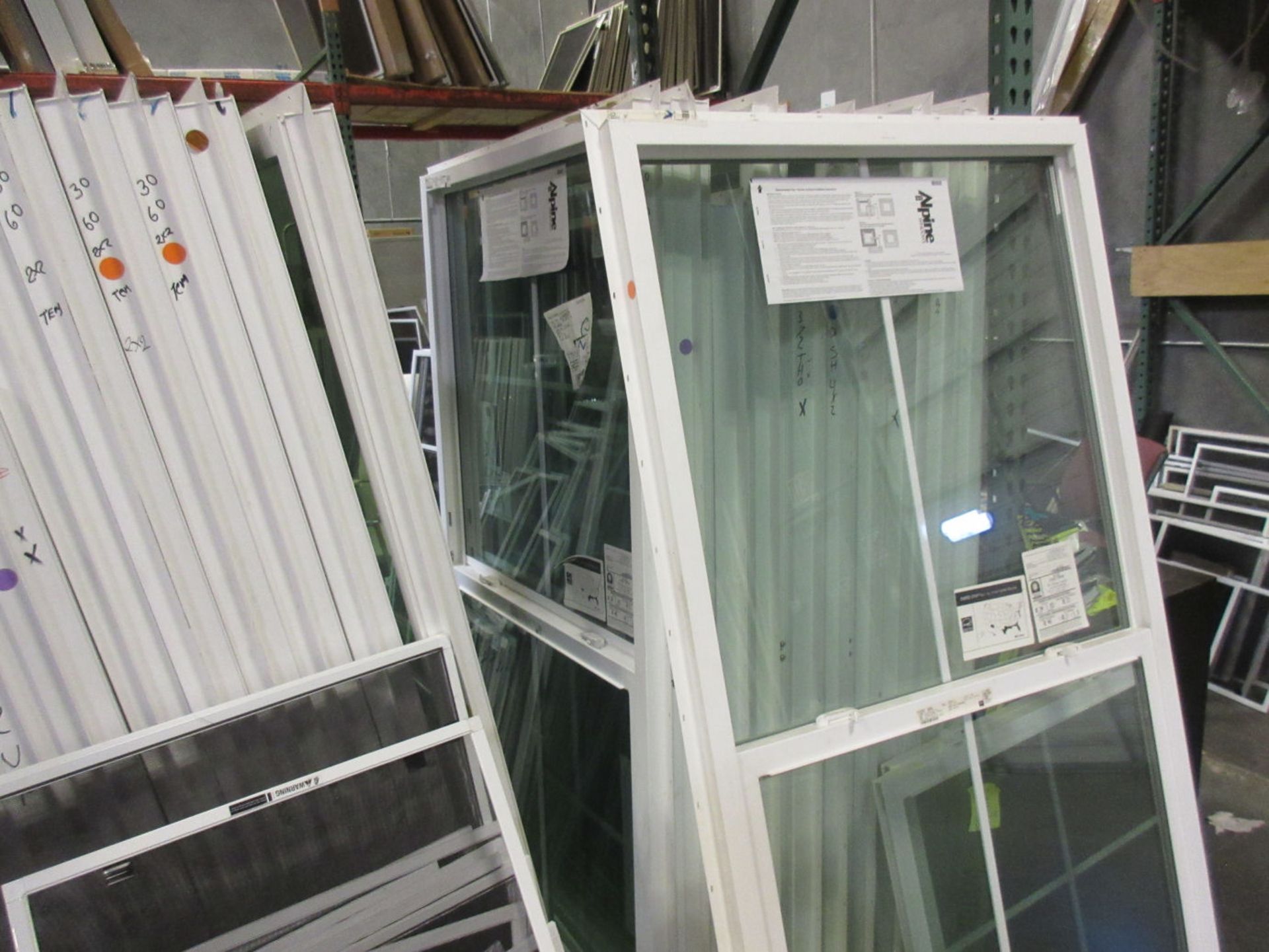 LOT - ALPINE DOORS AND WINDOWS. NEW, USED AND REMAKES.AUCTIONEER'S NOTE: PLEASE SEE INVENTORY - Image 8 of 17