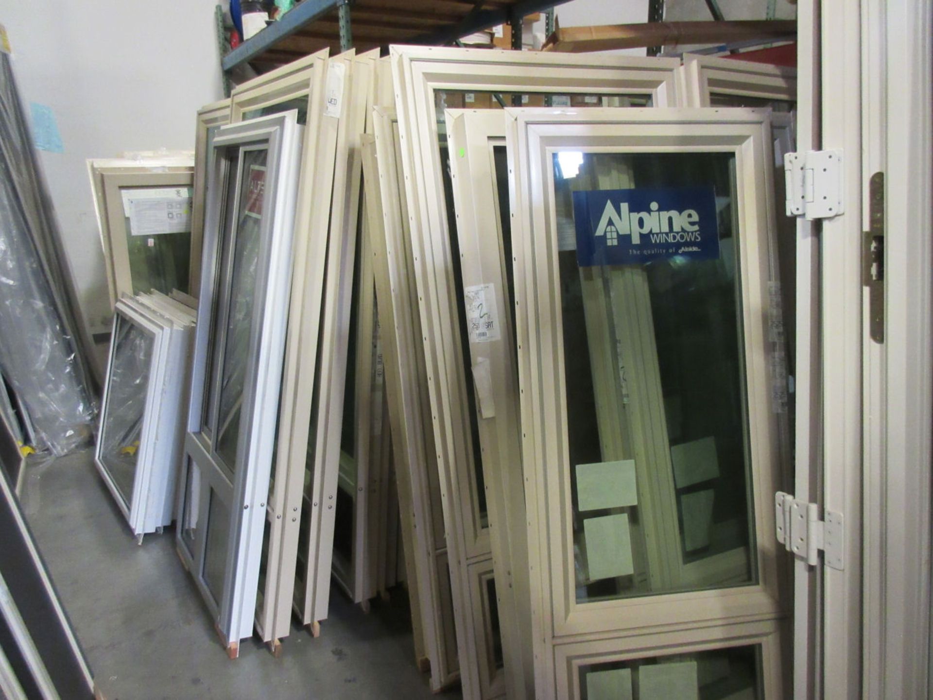 LOT - ALPINE DOORS AND WINDOWS. NEW, USED AND REMAKES.AUCTIONEER'S NOTE: PLEASE SEE INVENTORY - Image 12 of 17