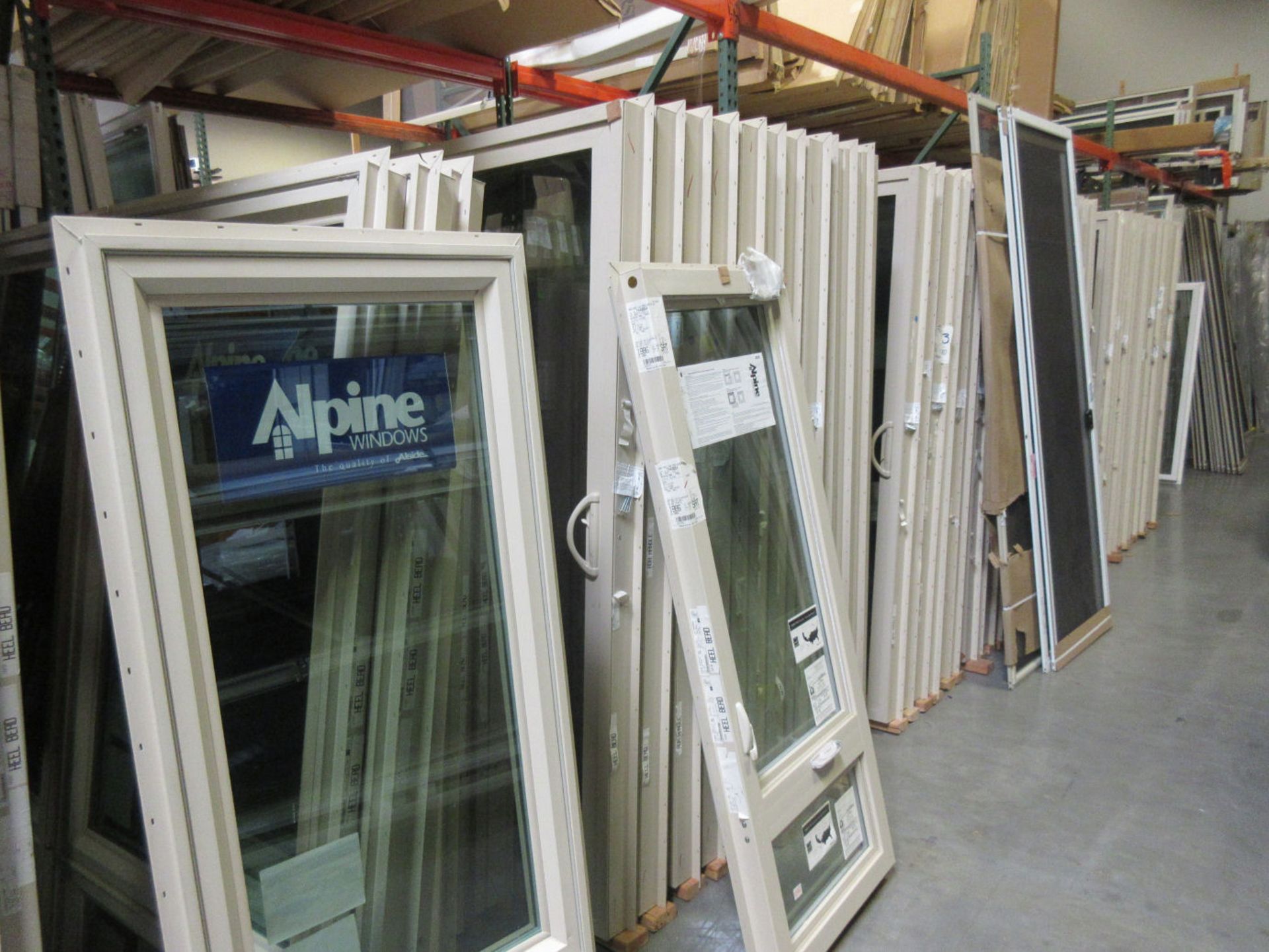 LOT - ALPINE DOORS AND WINDOWS. NEW, USED AND REMAKES.AUCTIONEER'S NOTE: PLEASE SEE INVENTORY - Image 10 of 17