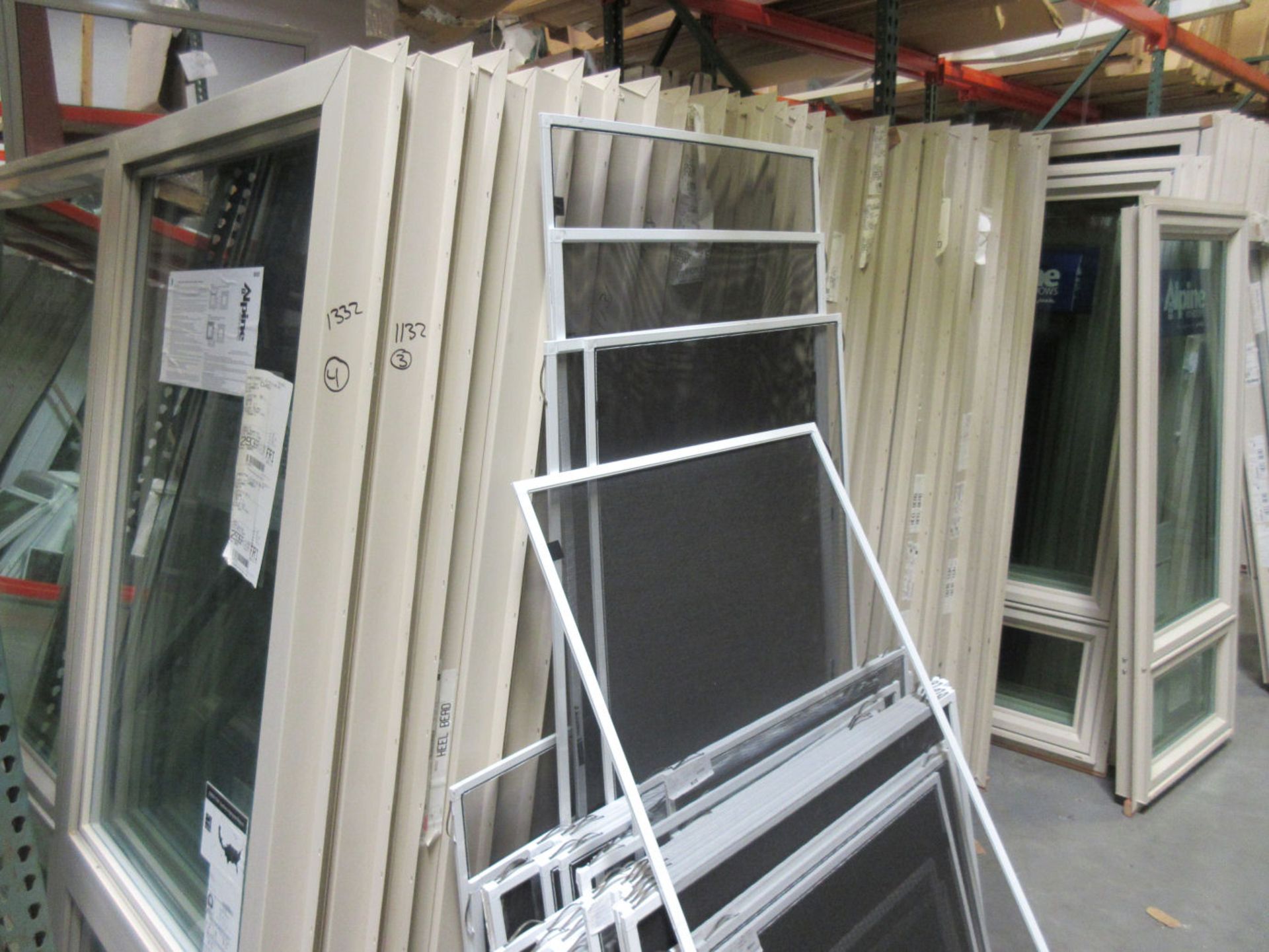 LOT - ALPINE DOORS AND WINDOWS. NEW, USED AND REMAKES.AUCTIONEER'S NOTE: PLEASE SEE INVENTORY - Image 9 of 17