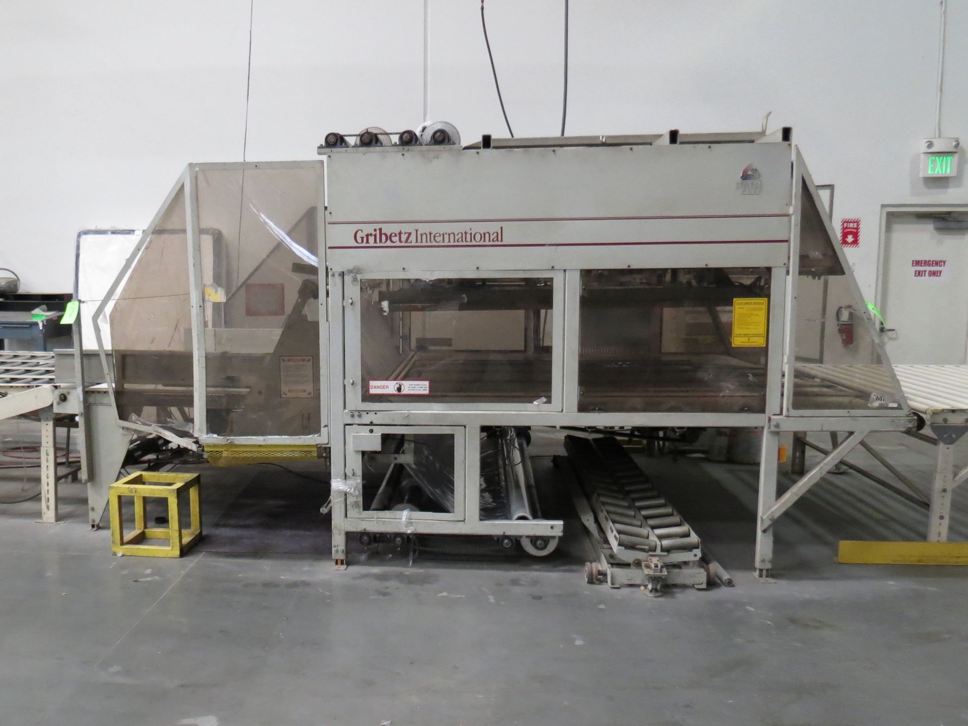 Gribetz Bagging Machine W/ 10" infeed & 50' Outfeed Motorized Conveyor System