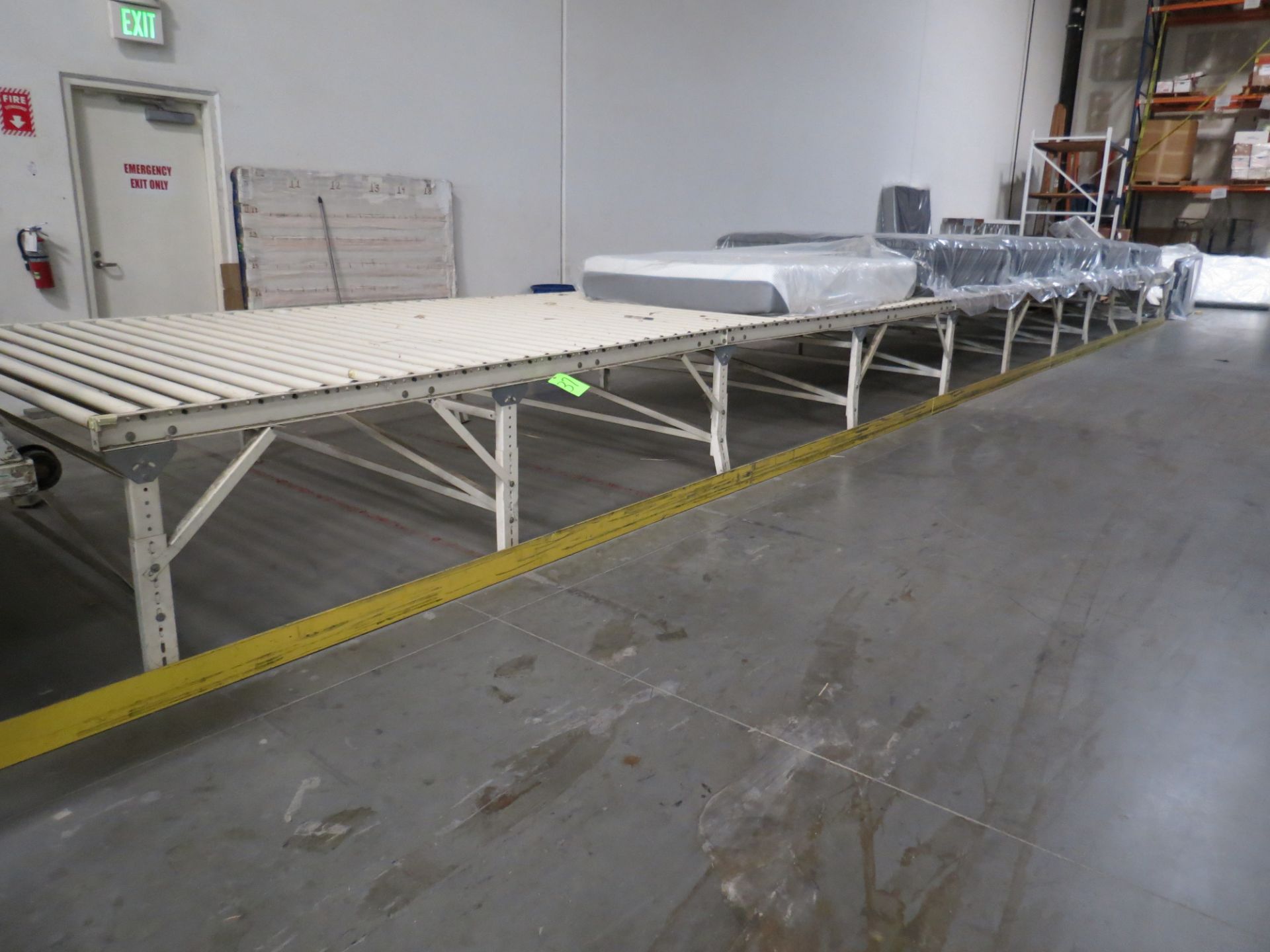 SYD-REN Conveyor Manual Feed Approximate Feet 7' X 50'