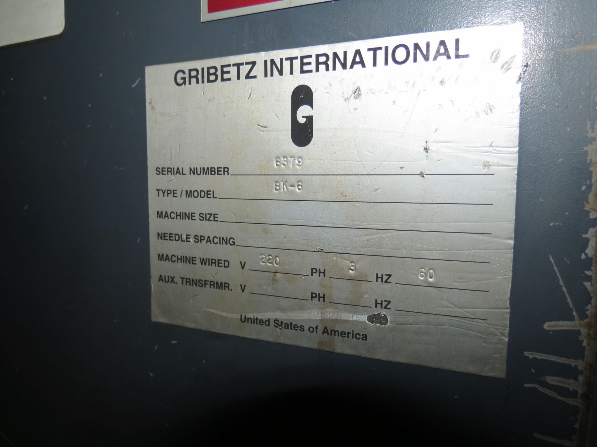 Gribetz International BK-6 Screw Driven Bale Opener, 220V, SN:6379 - Image 4 of 4