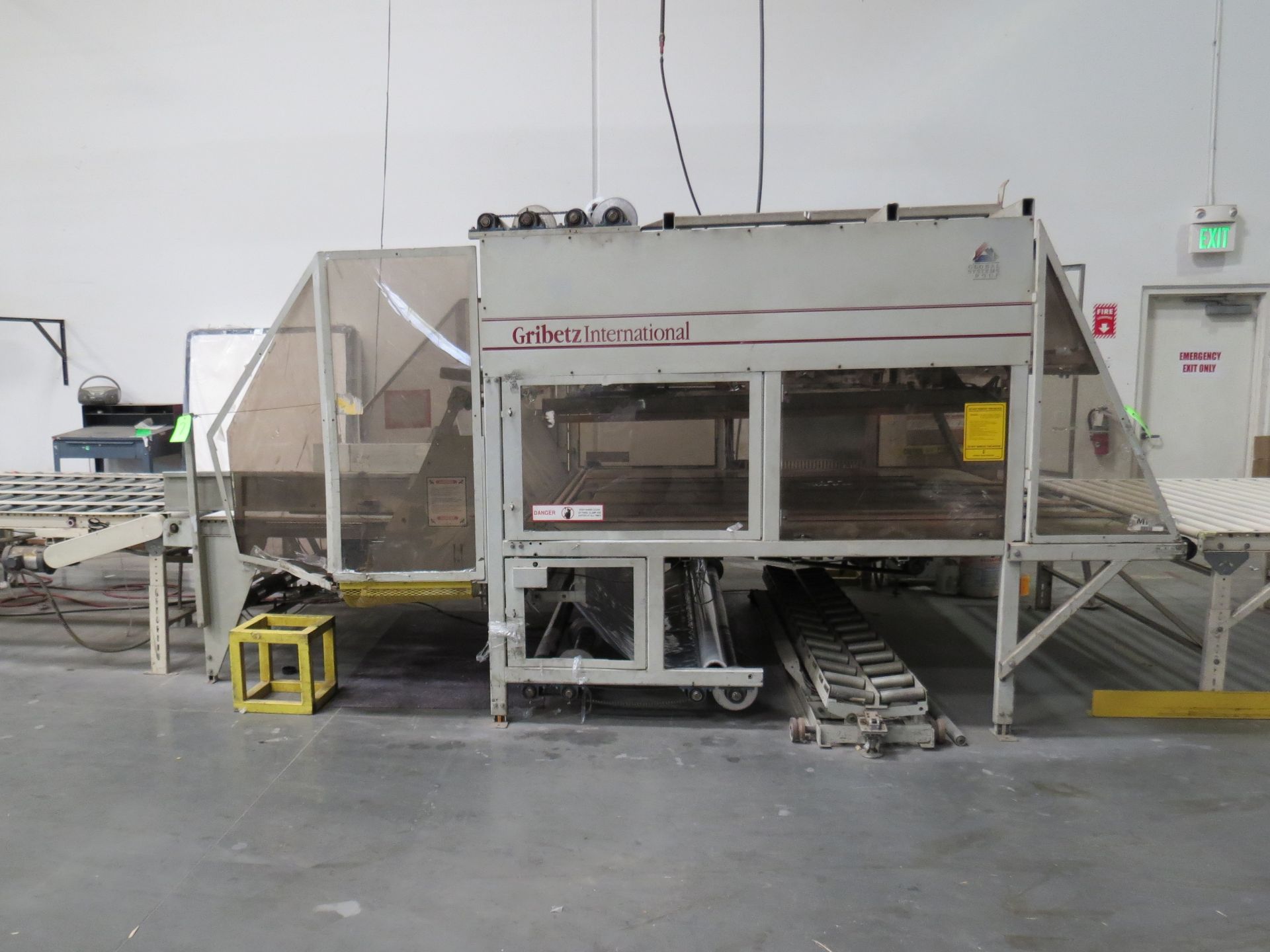 Gribetz Bagging Machine W/ 10" infeed & 50' Outfeed Motorized Conveyor System - Image 7 of 9