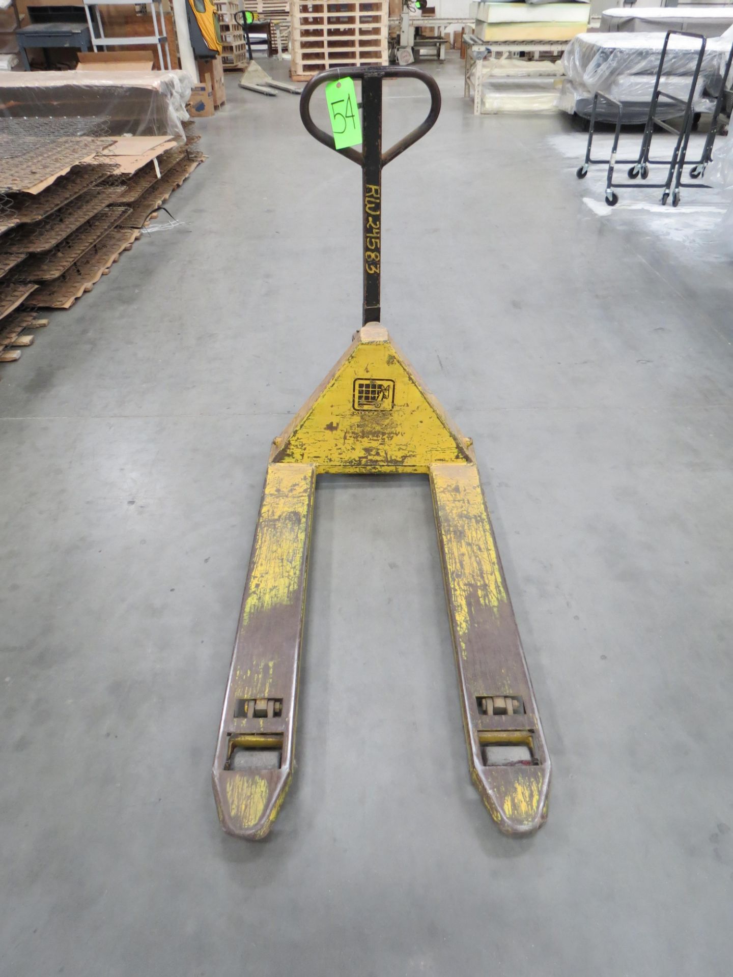 Wesley Pallet Mule 5K Capacity Pallet Jack 4' Forks